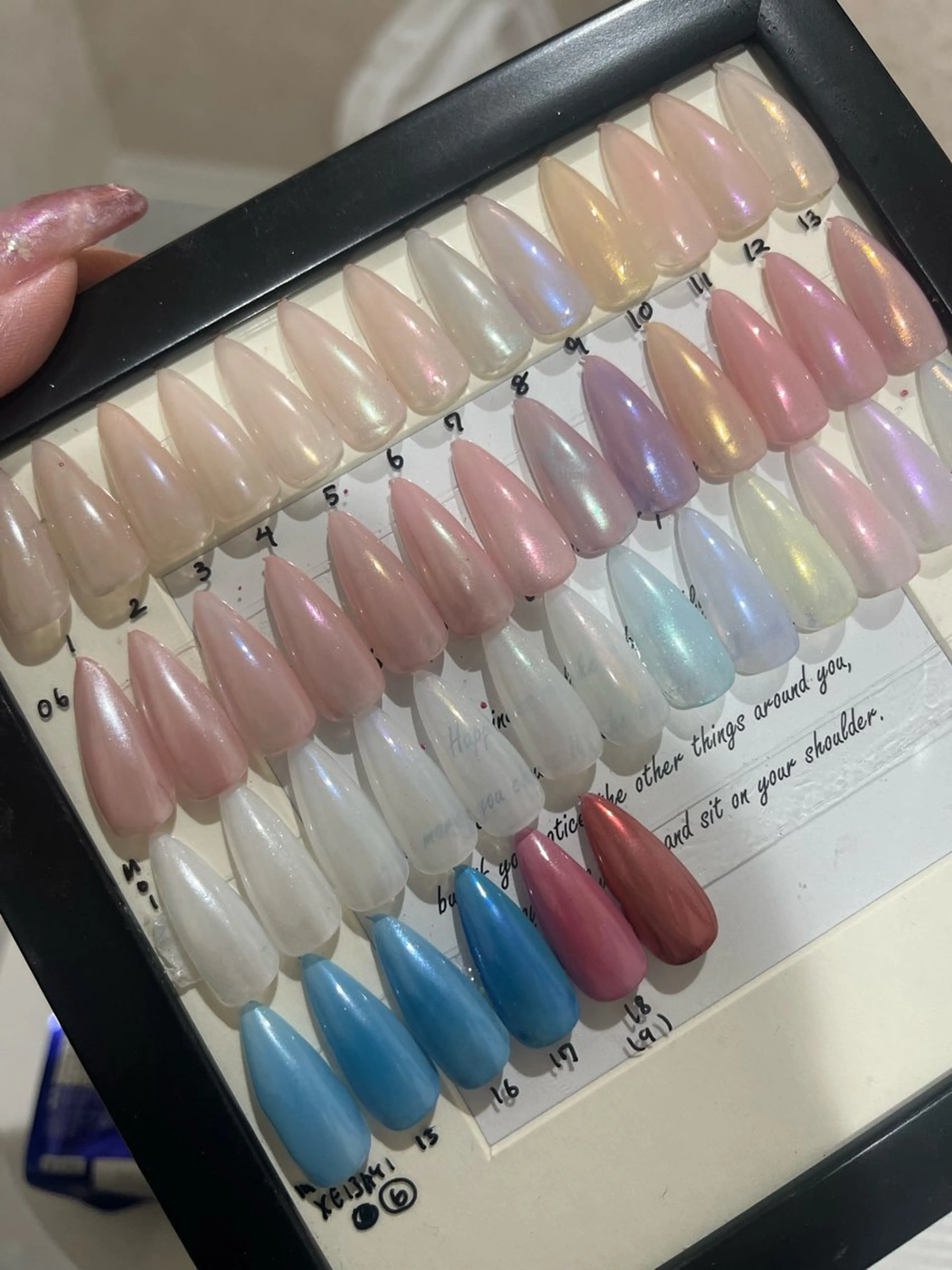 【自爪】🪞ミラーネイル🪞の写真