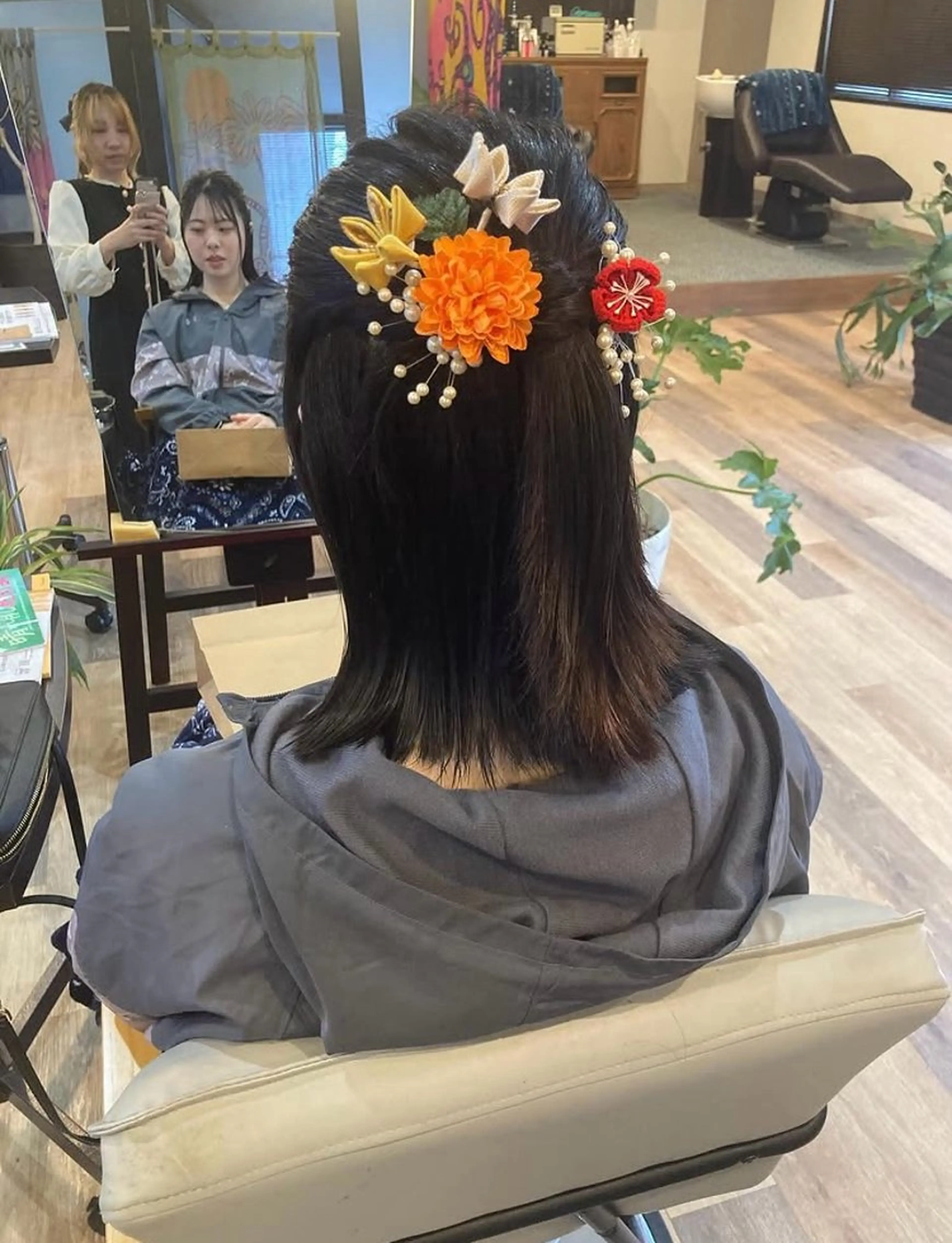 ミディアム ヘアセット 中野 紹江のマツエク・マツパデザイン