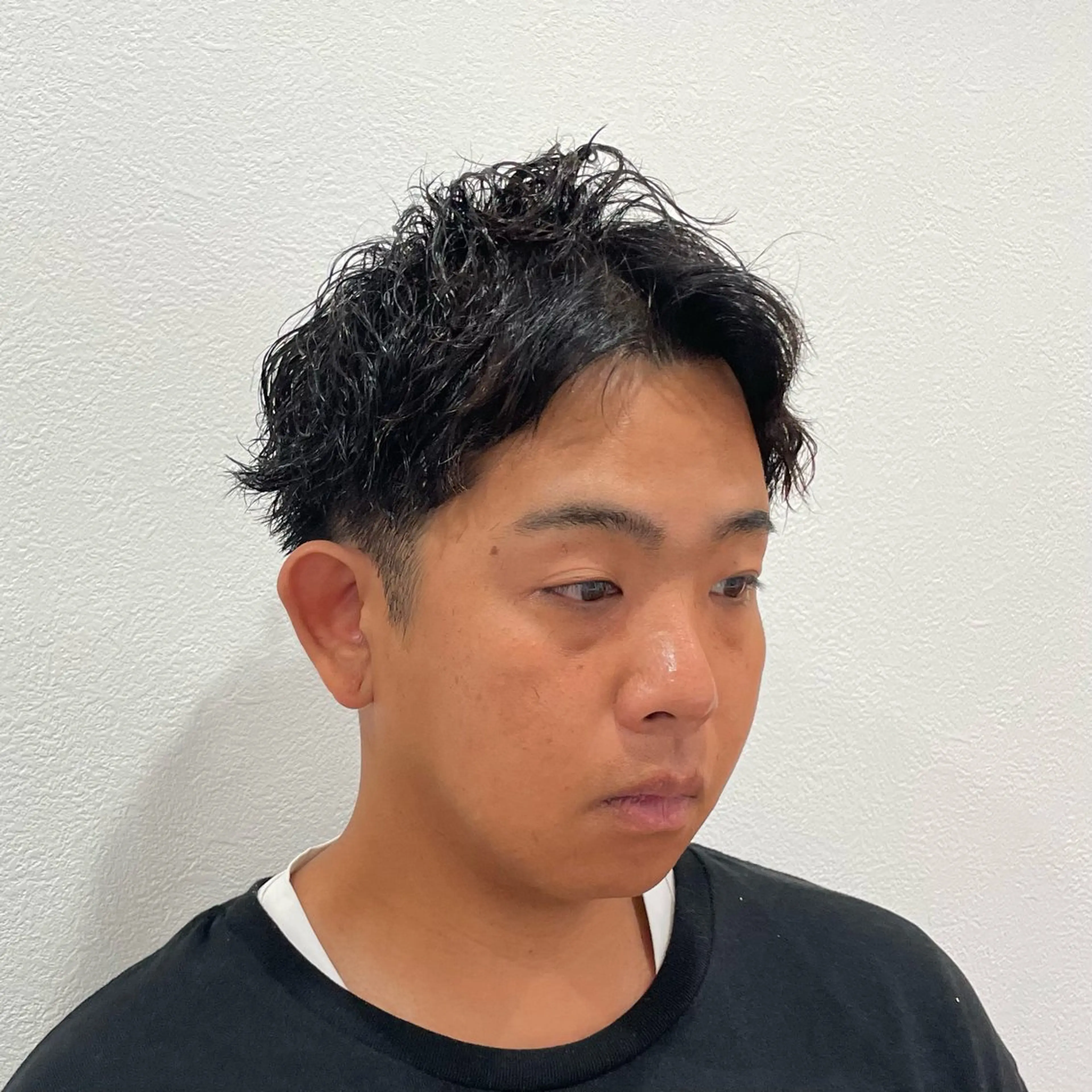 メンズ メンズパーマ カット パーマ トリートメント Aguhairponte所属・メンズ 特化・川田のヘアスタイル