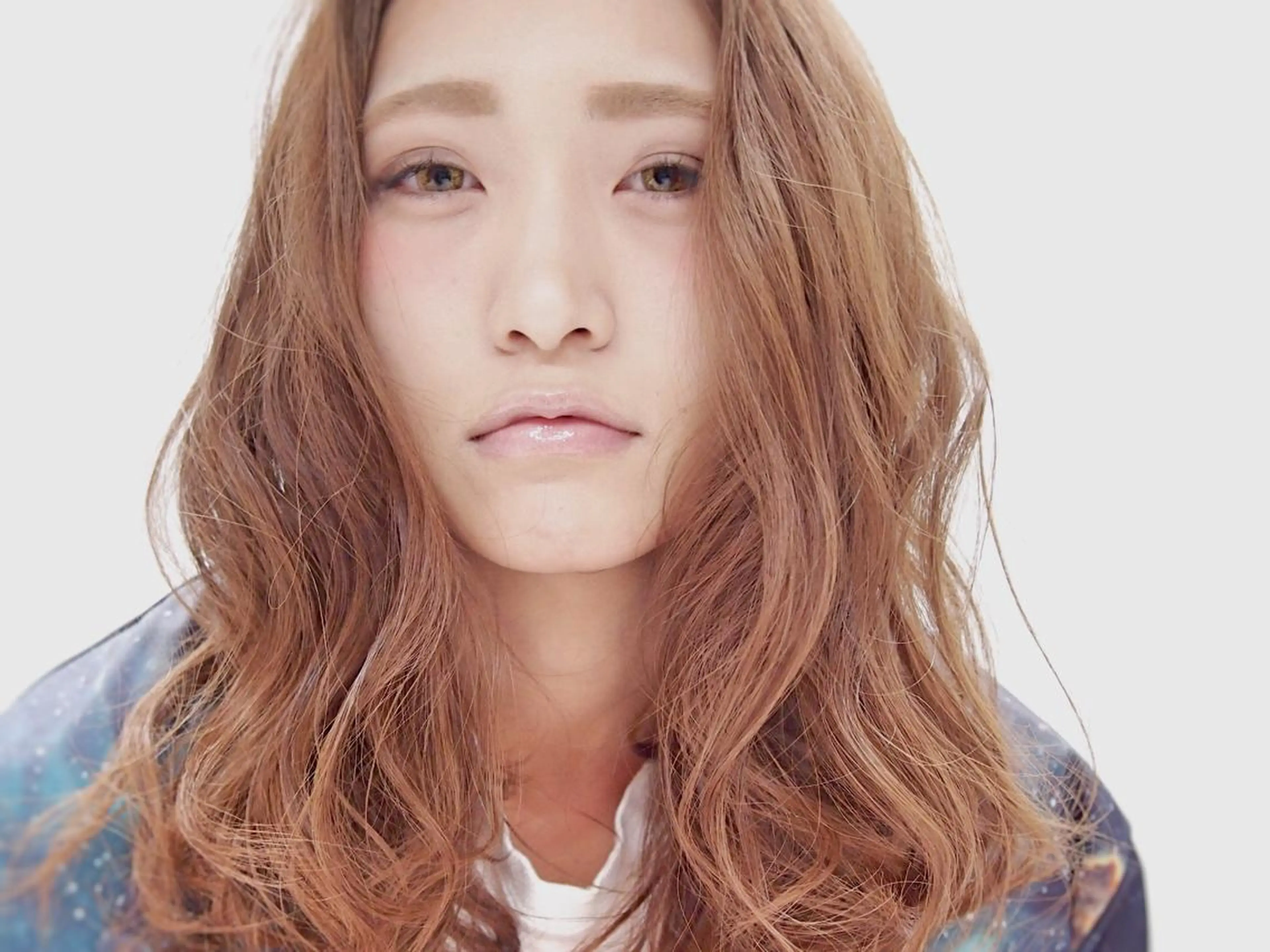 ロング カラーモデル募集中 美容室ハピスのヘアスタイル