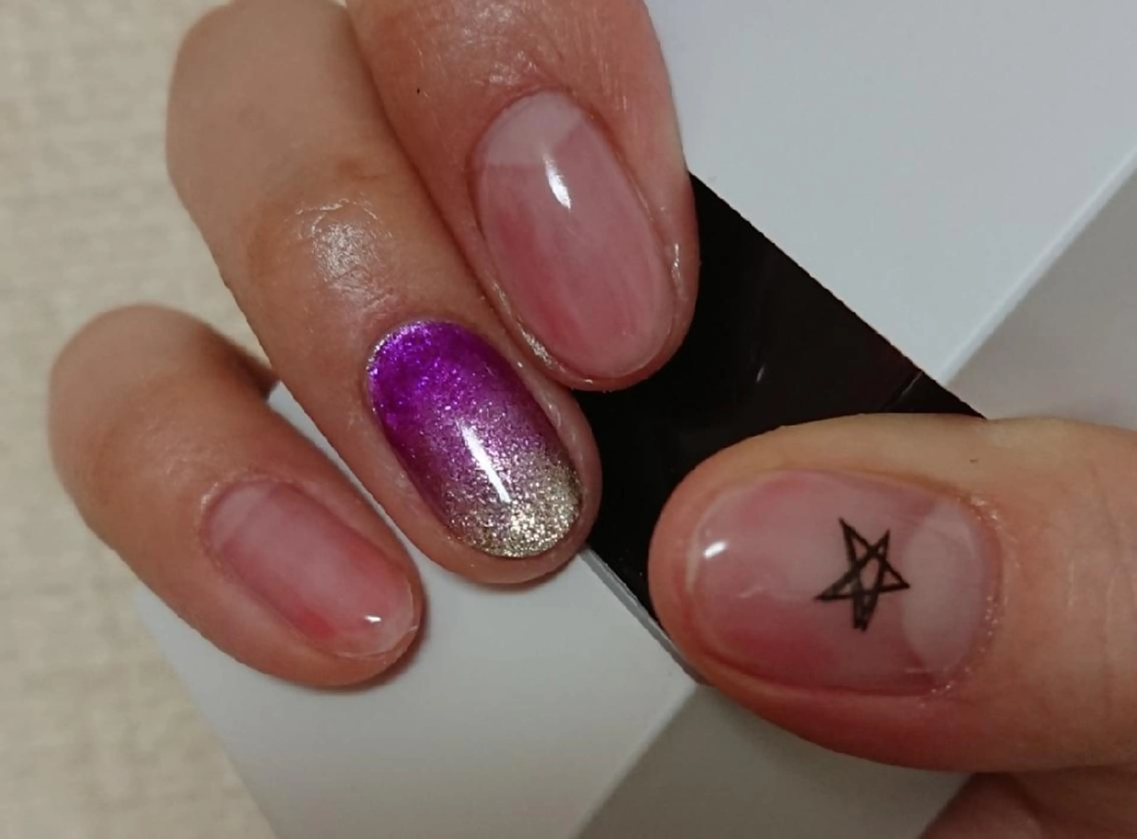 ネイル グラデーション ハンドネイル Lilith Nailのネイルデザイン