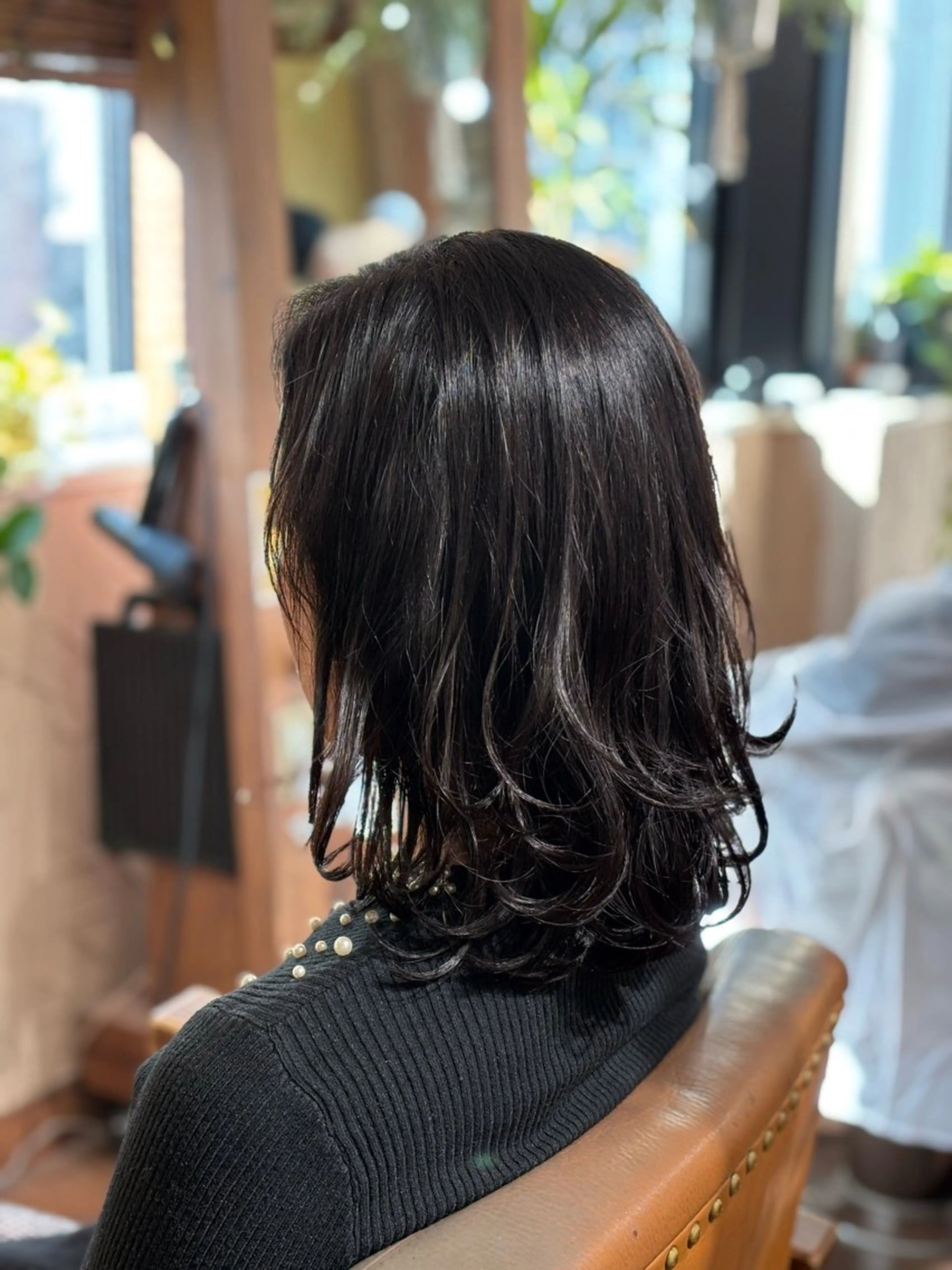 ミディアム カット ヘアカラー トリートメント 武田尚子🌸 自然に仕上がる矯正のヘアスタイル