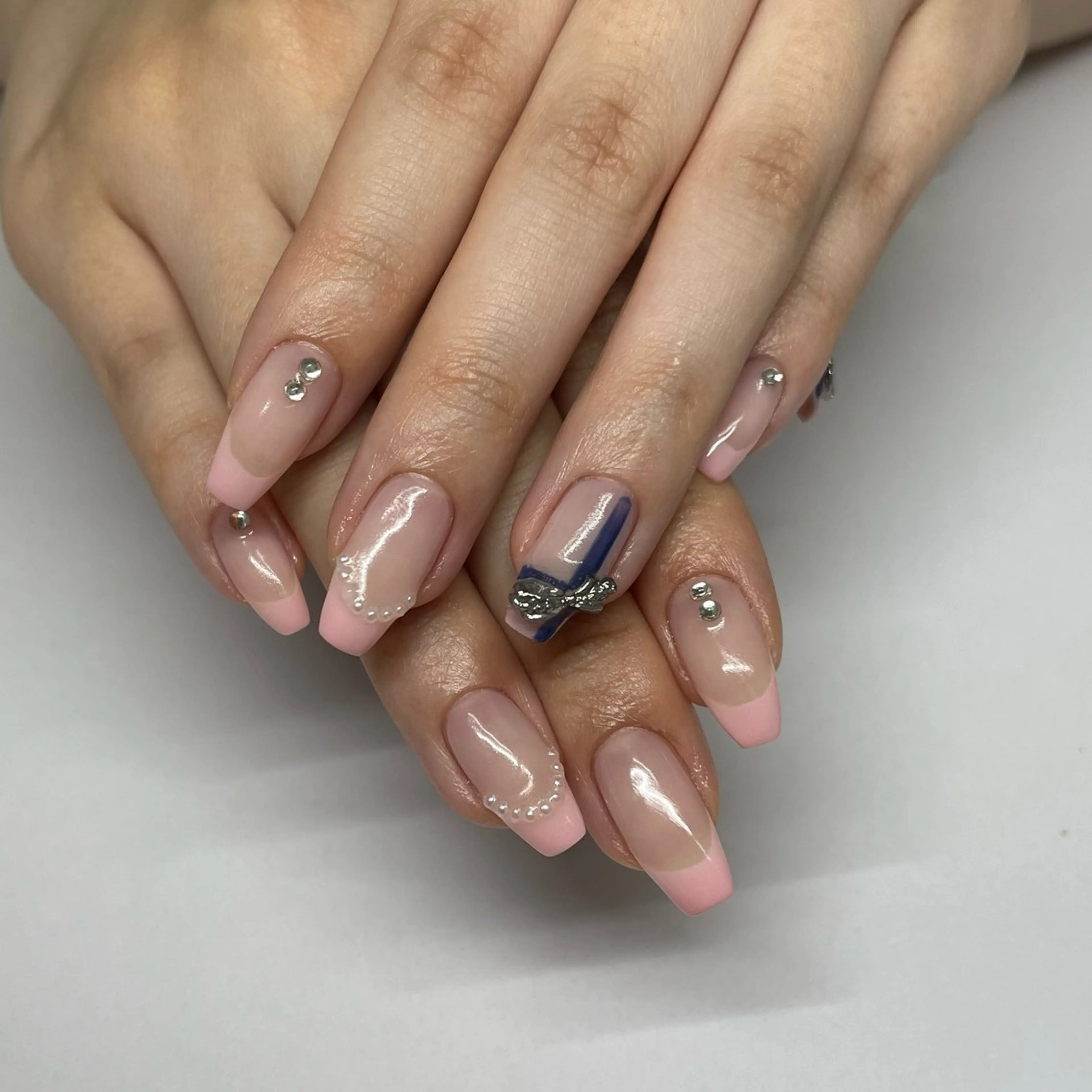 ネイル ハンドネイル GO TODAY 吉祥寺Glint所属・うの 韓国ﾈｲﾙ໒꒱⋆⭒˚のネイルデザイン