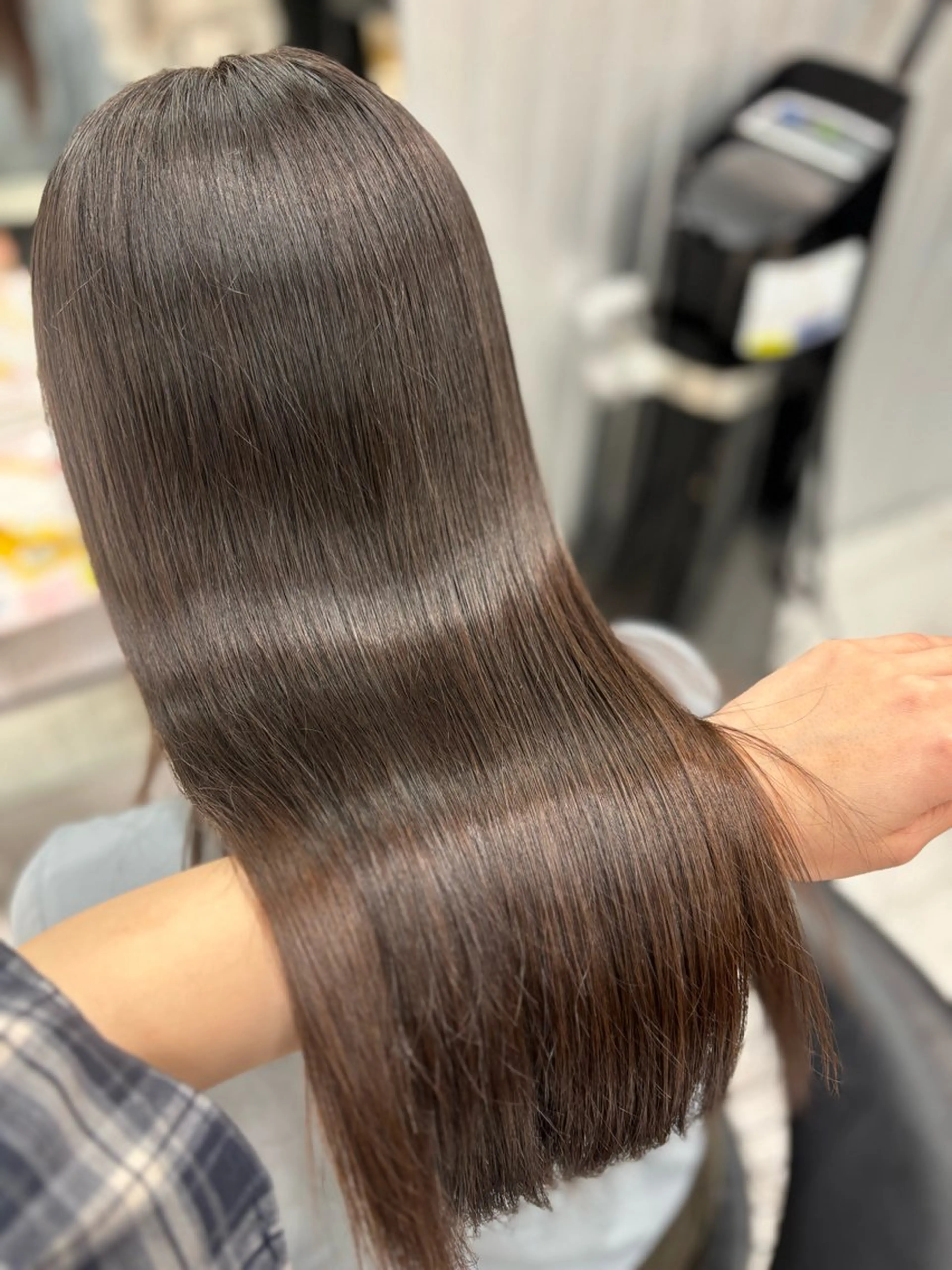 ロング Sakuraෆ˚* 透け感ベージュ🥨のヘアスタイル