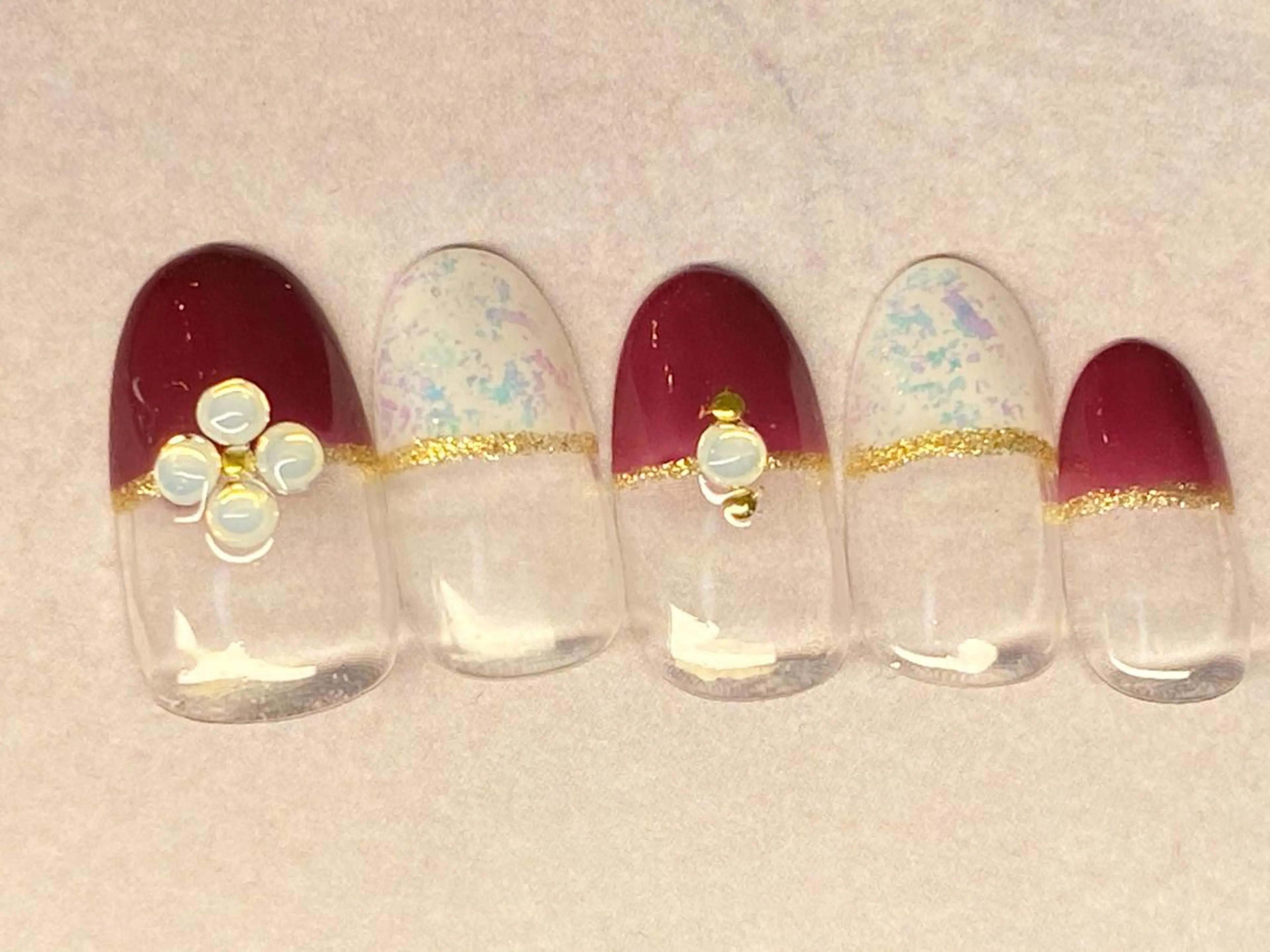 ネイル ハンドネイル Ribbon 佐野店のネイルデザイン