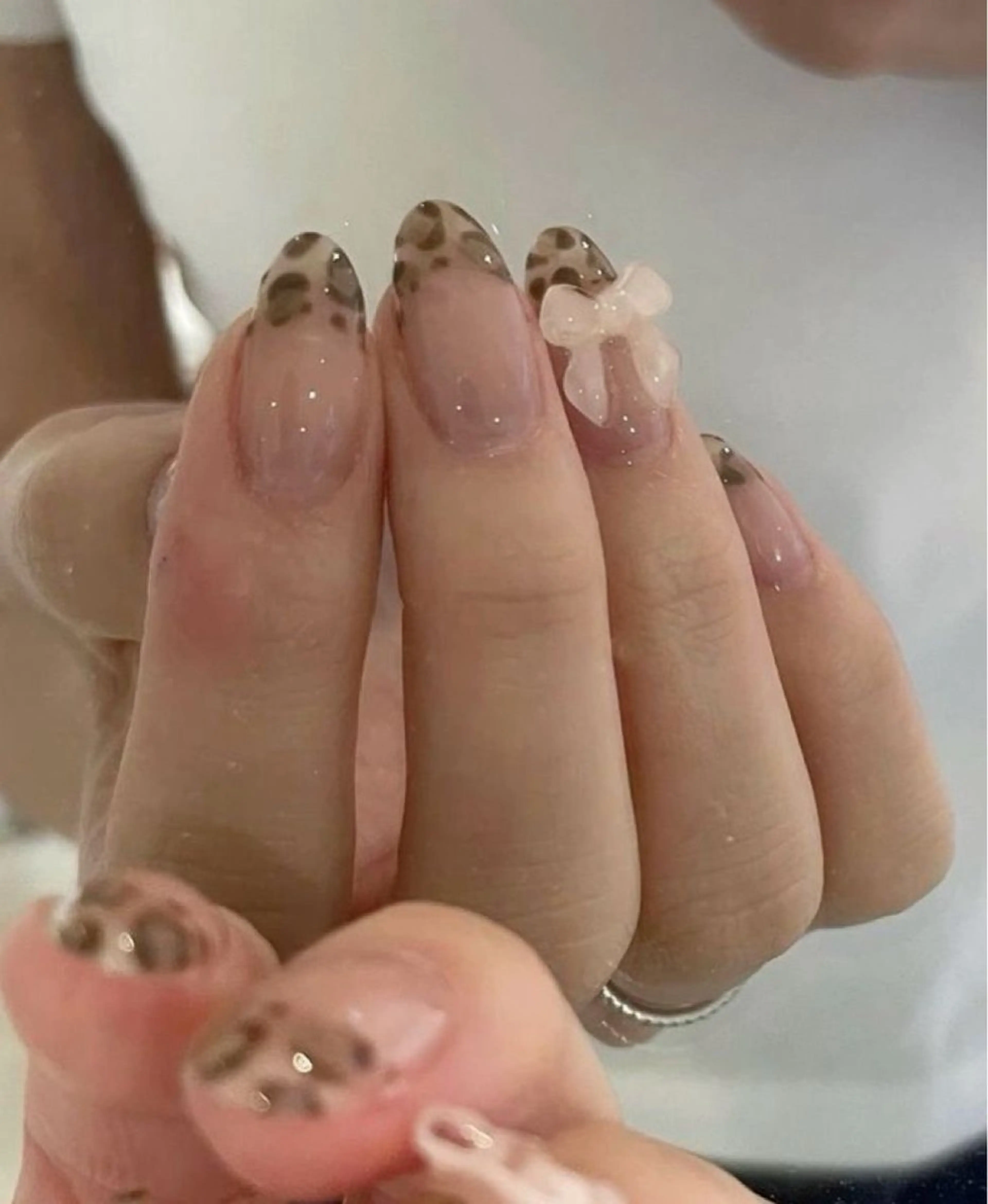 ネイル グラデーション ラメ(グリッター) マグネットネイル ミラーネイル ニュアンスネイル ハンドネイル Lumi de nailsのネイルデザイン