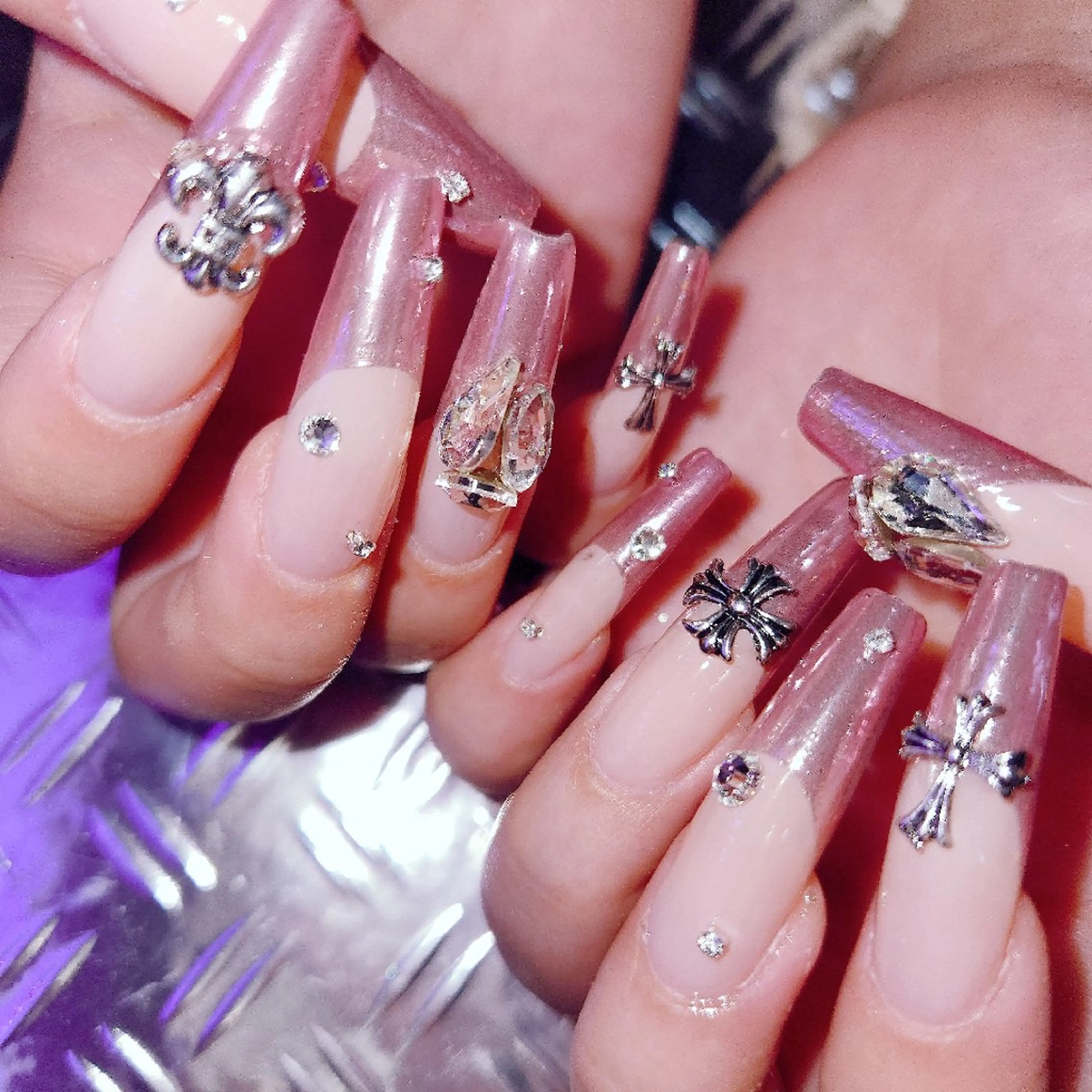 ネイル 梅田🦄中崎町🩵 u n o 0 1のネイルデザイン