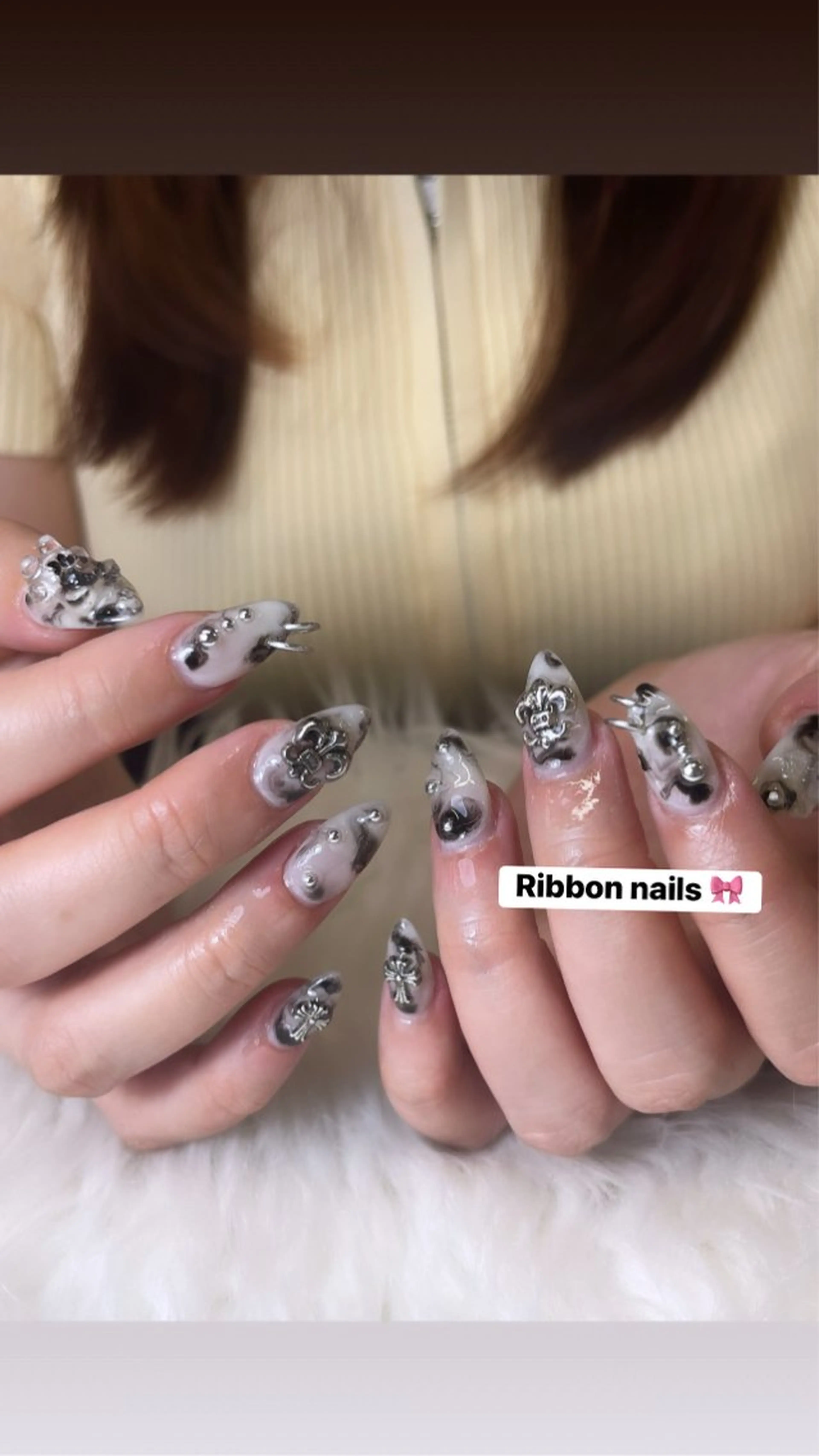 ネイル アートネイル スカルプネイル ストーンネイル ネイルチップ ハンドネイル NiJi Nailsのネイルデザイン