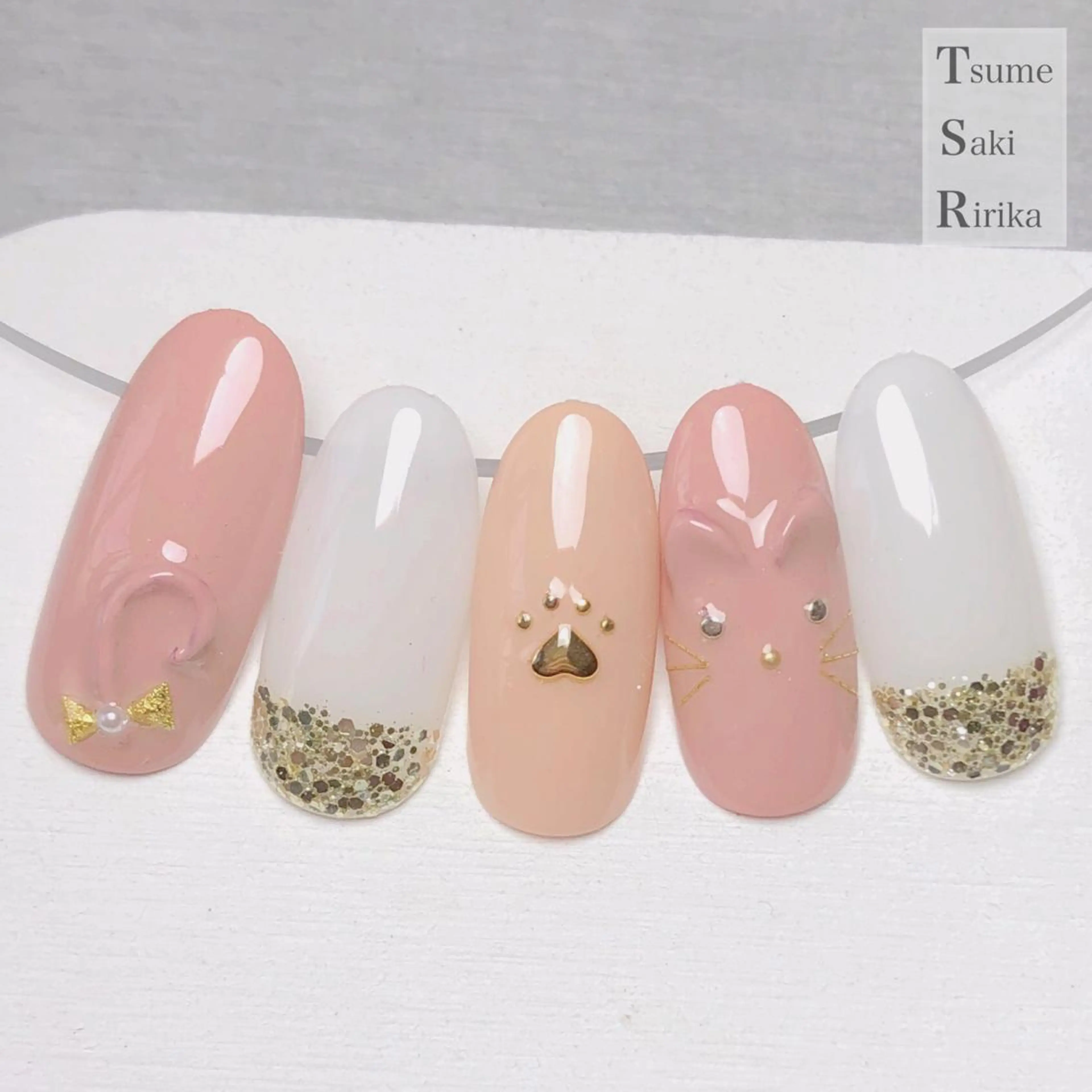 ネイル 爪咲 りり花のネイルデザイン