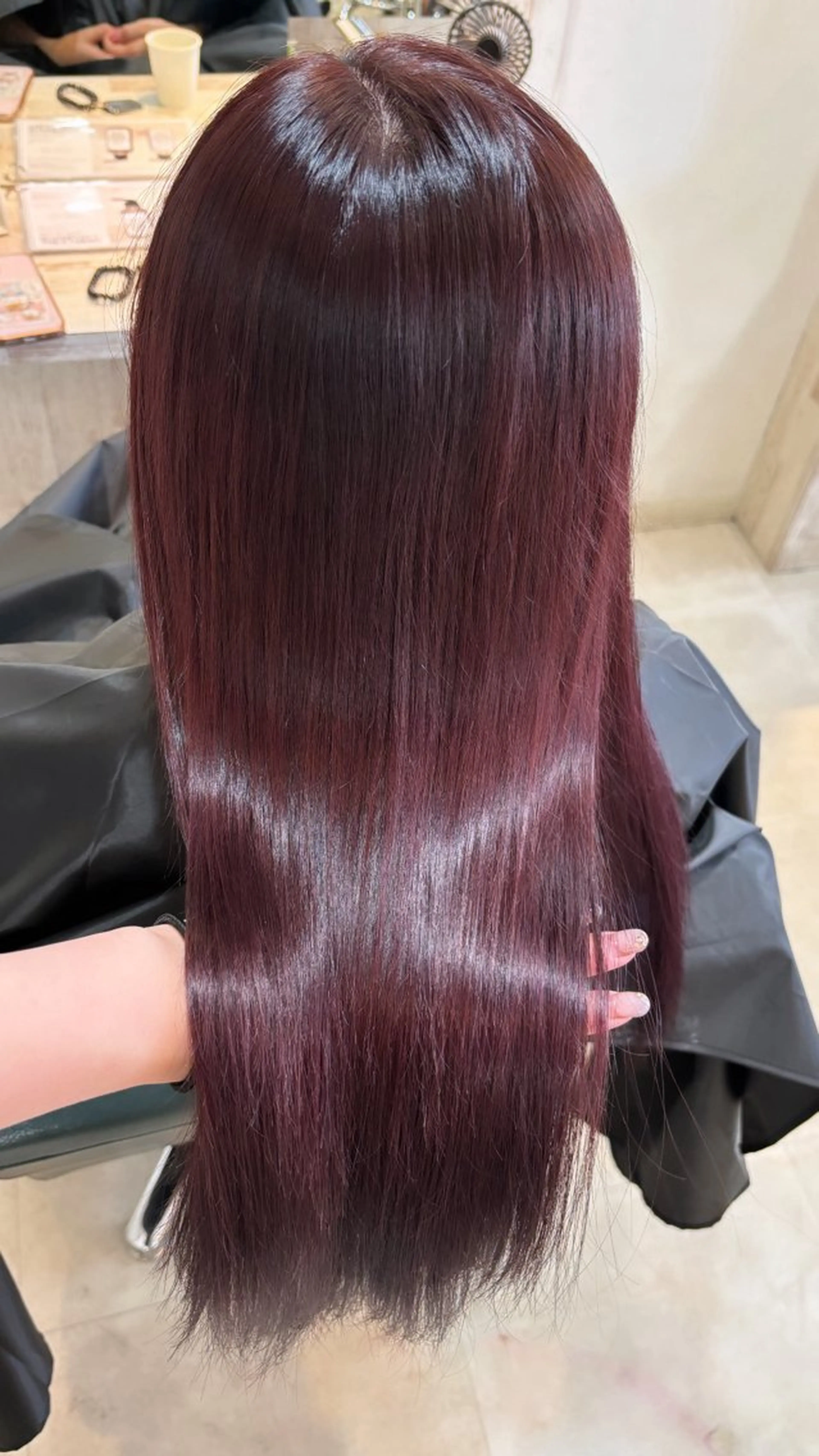 ロング ヘアカラー トリートメント 🪼艶カラー🪼 田口彩香のヘアスタイル