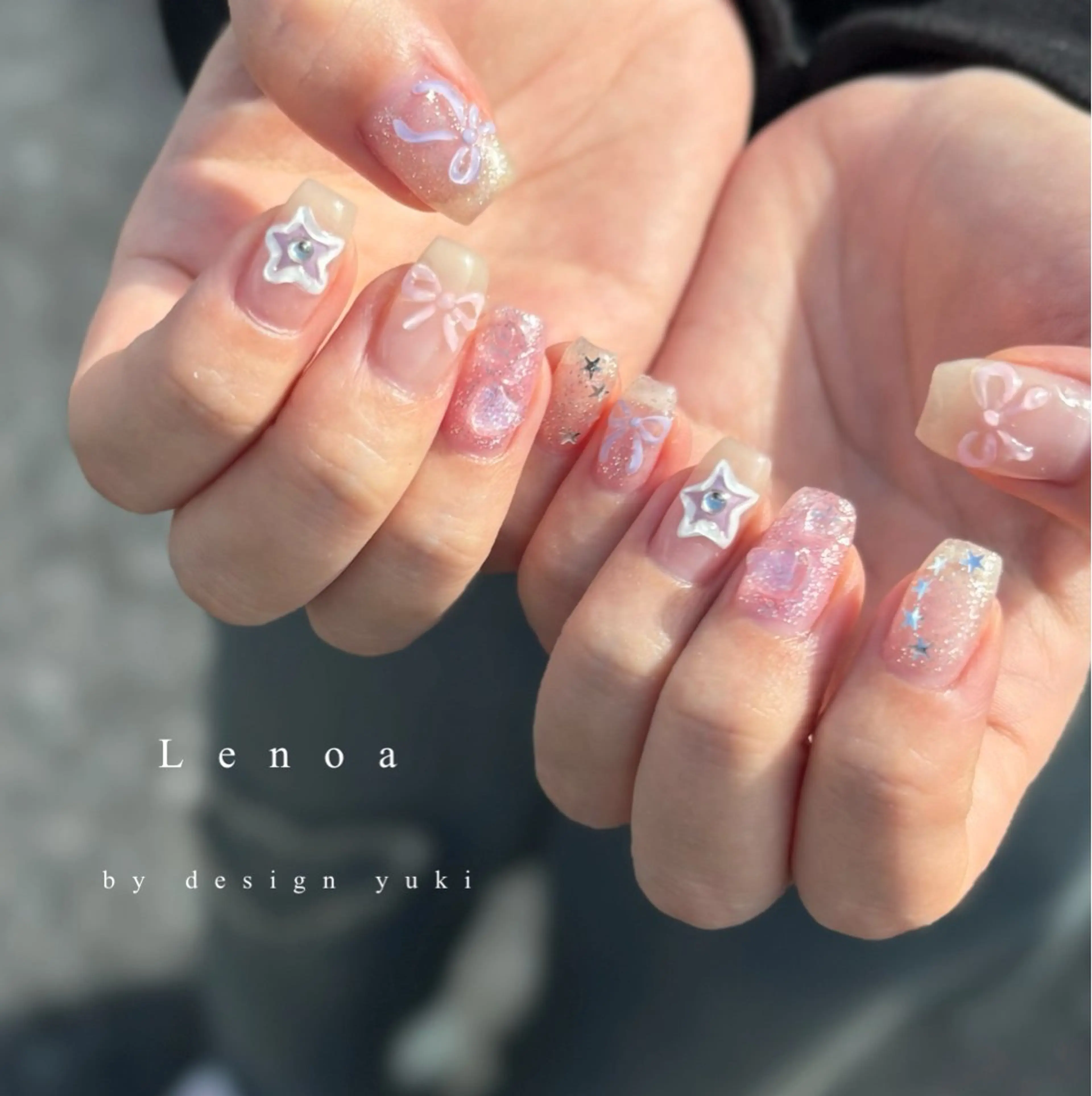 ネイル ハンドネイル Lenoa Yukiのネイルデザイン