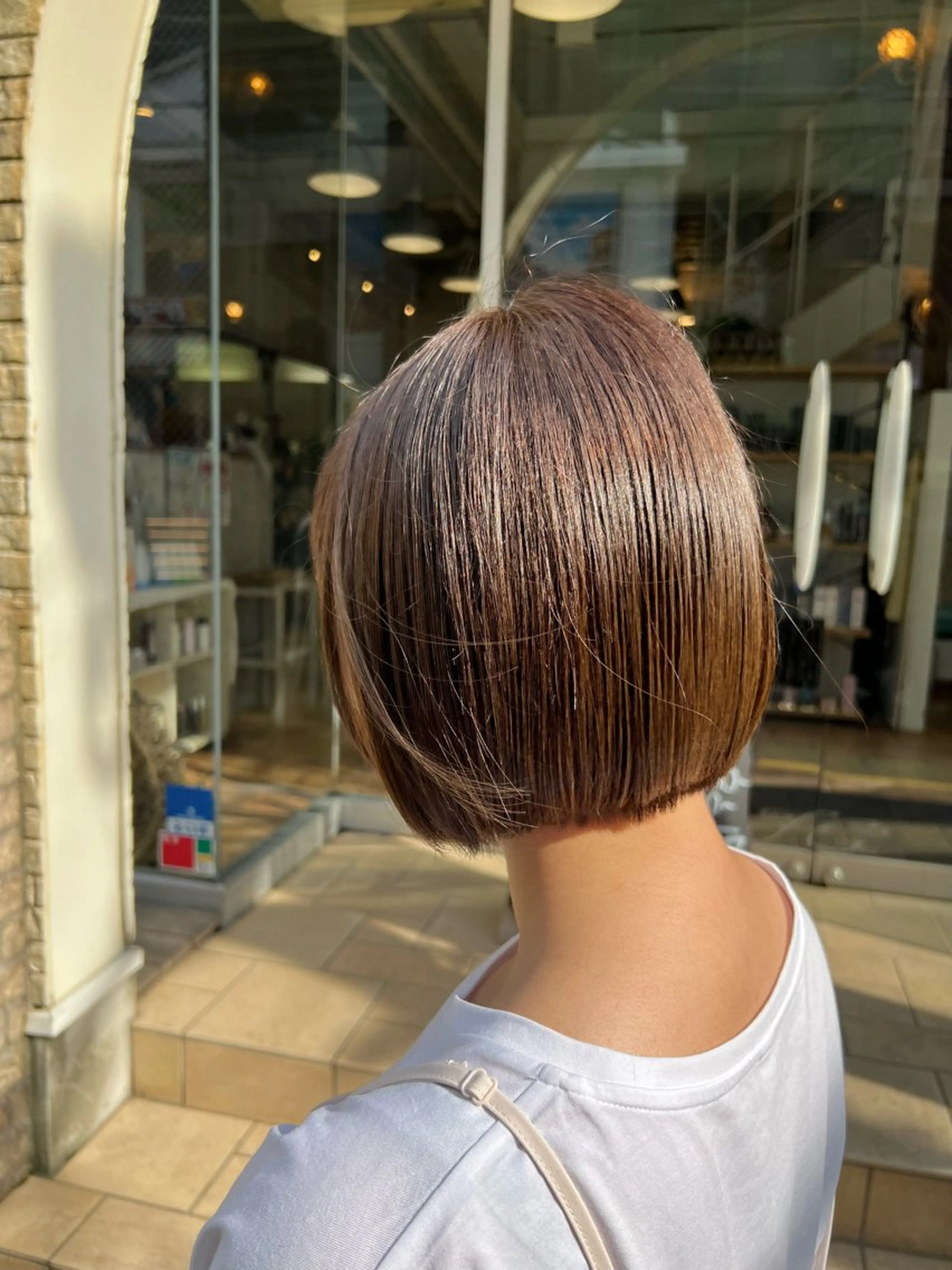 ショート ボブ インナーカラー♡ Nanakoのヘアスタイル