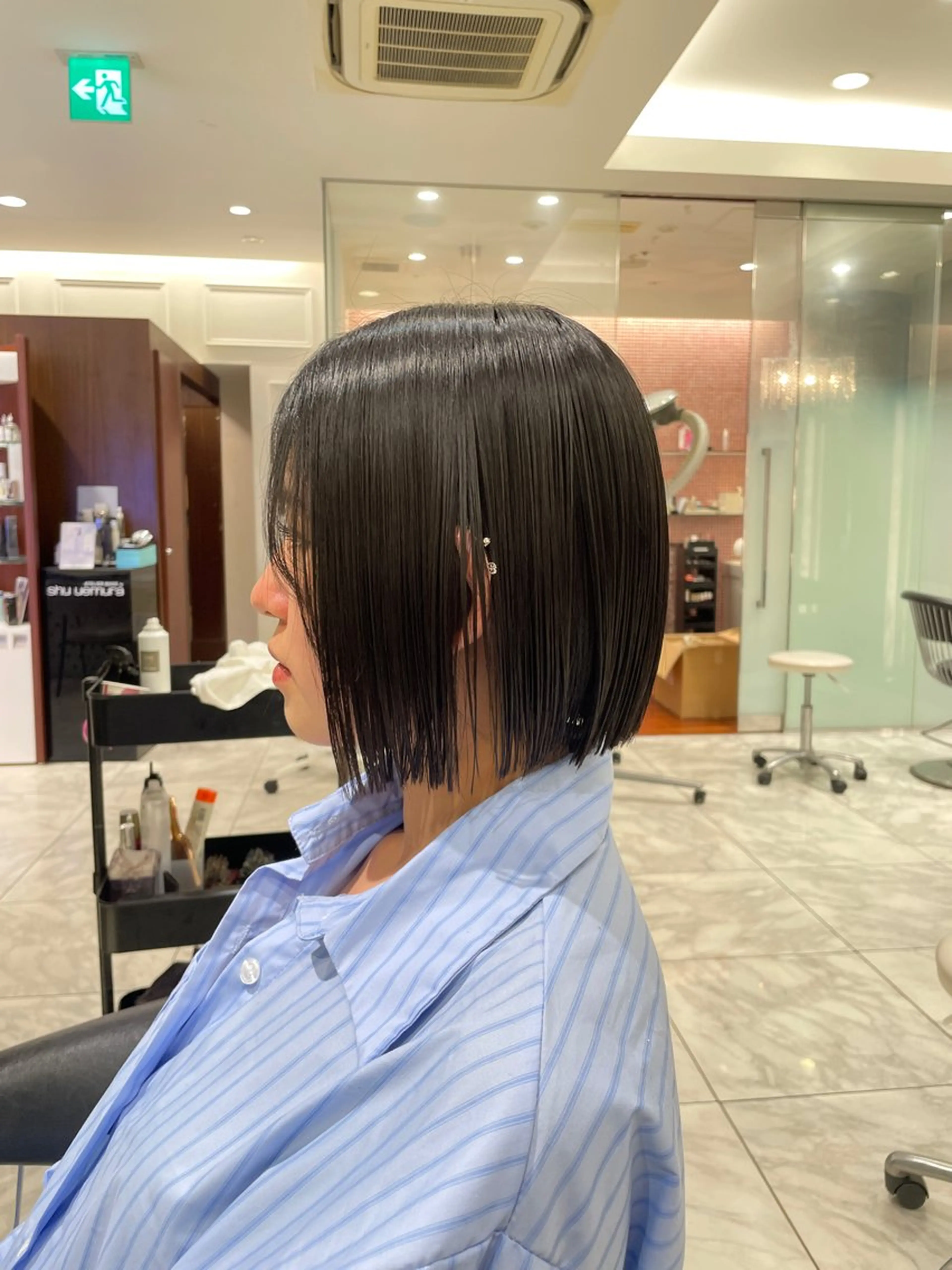 ショート ボブ 縮毛矯正/レイヤー 🌙児玉光瑠のヘアスタイル