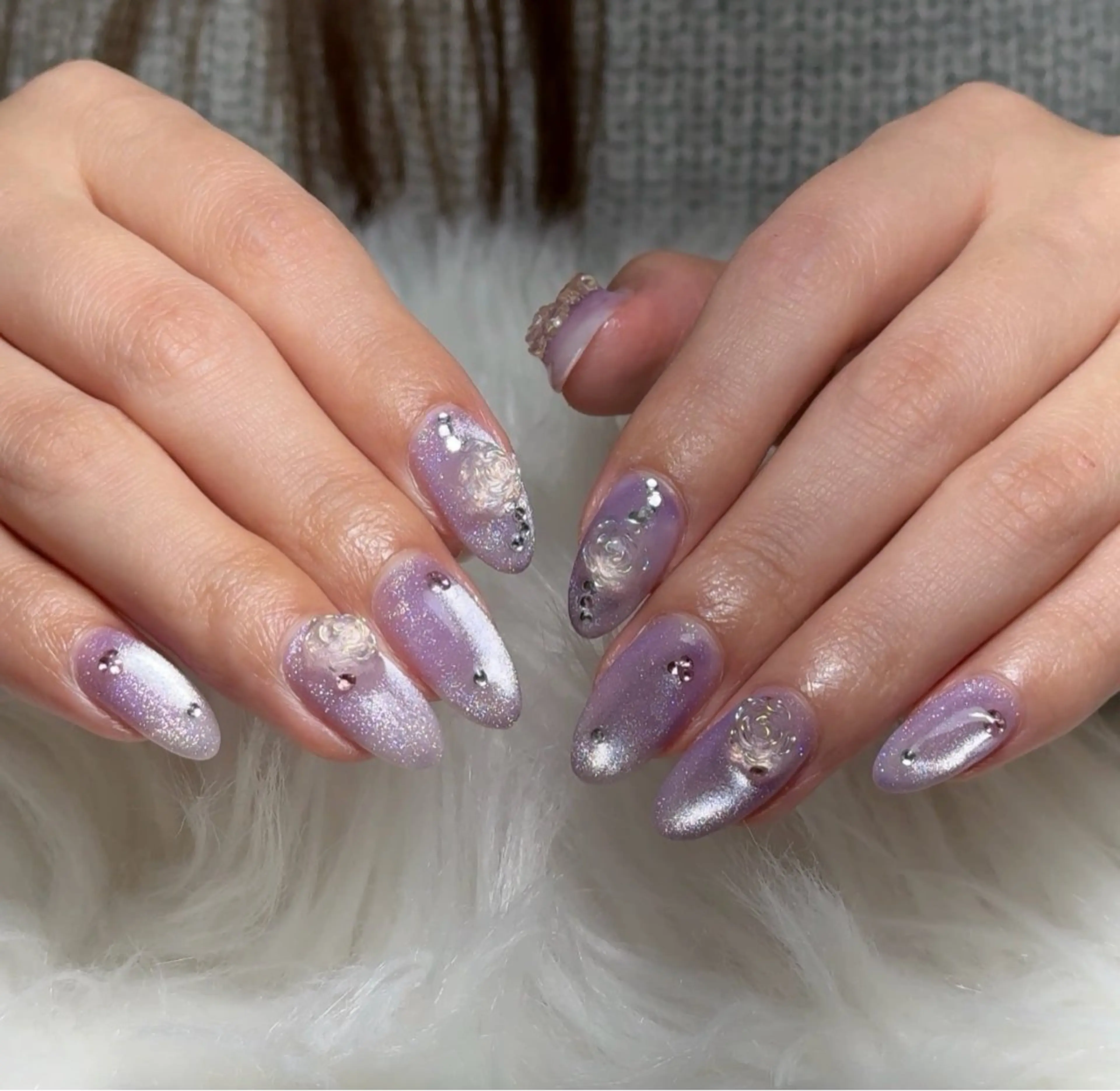 ネイル 韓国ネイル 持ち込み ニュアンスネイル ワンホンネイル ハンドネイル Mio Nailのネイルデザイン