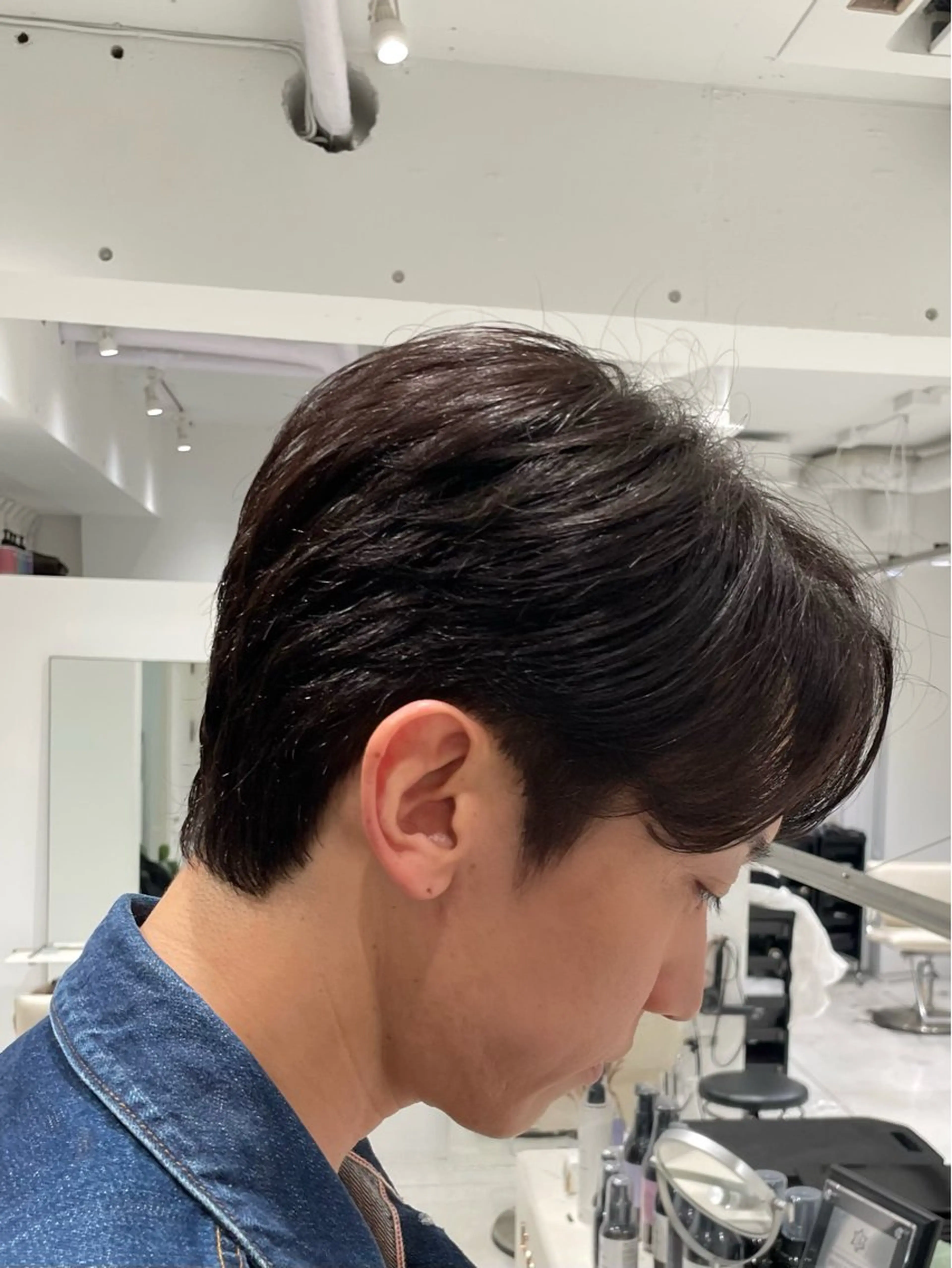 ショート カラー メンズ #メンズスタイル# 🌿表参道ちえ🌿のヘアスタイル