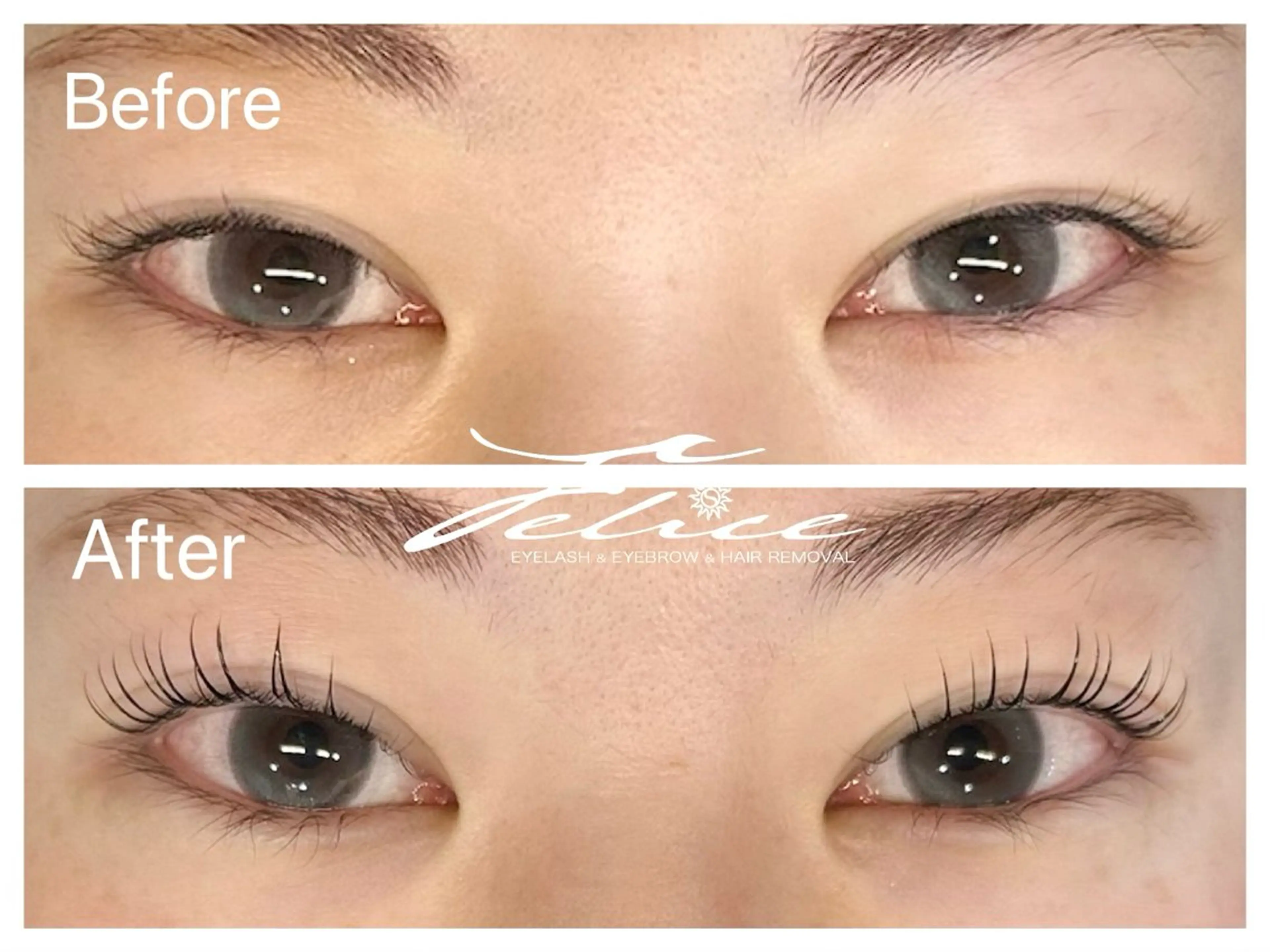 マツエク・マツパ Felice AYAのマツエク・マツパデザイン