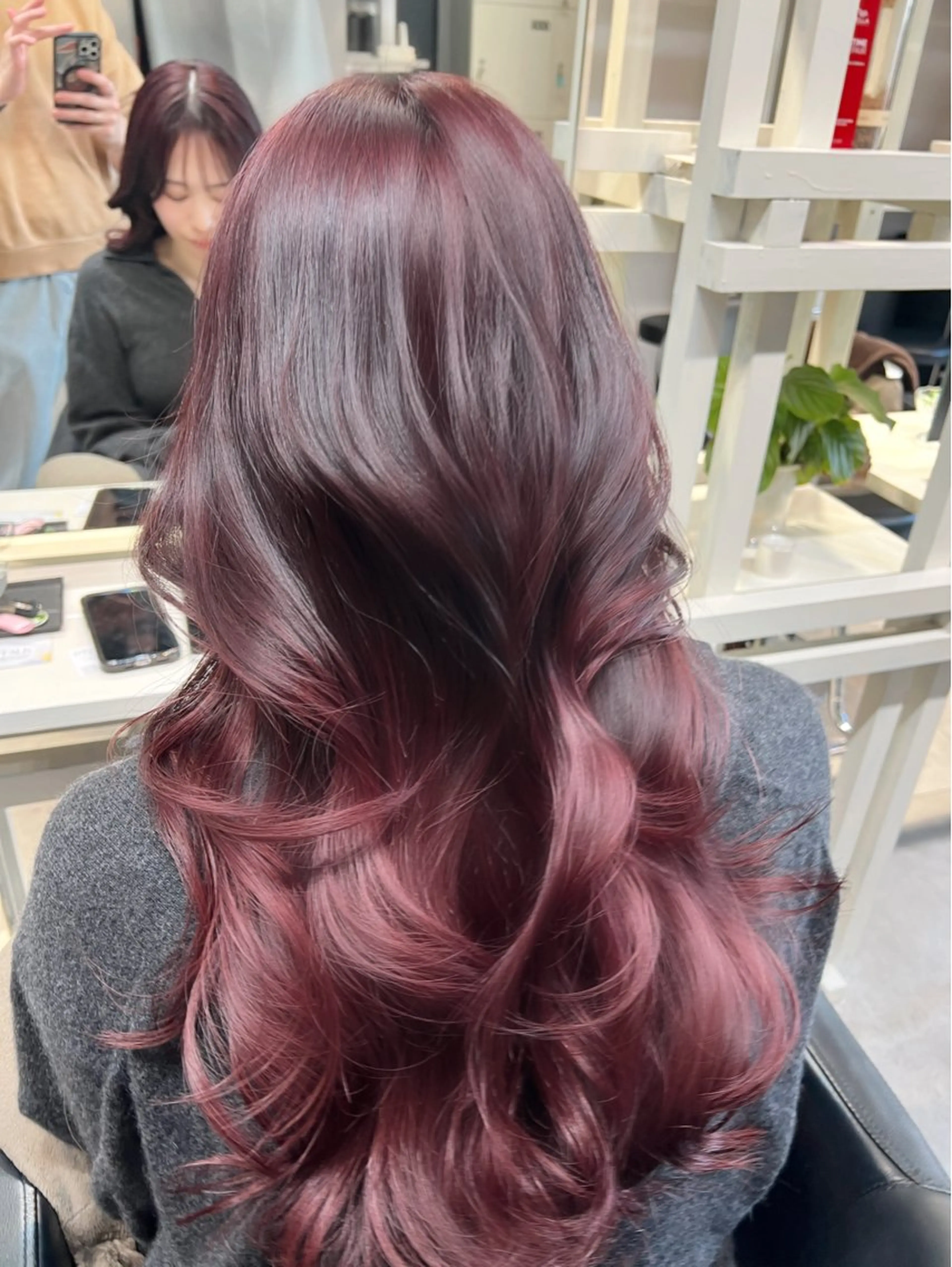 ロング カット ヘアカラー トリートメント 透明感カラー/恵比寿 /レイヤーカット大場のヘアスタイル