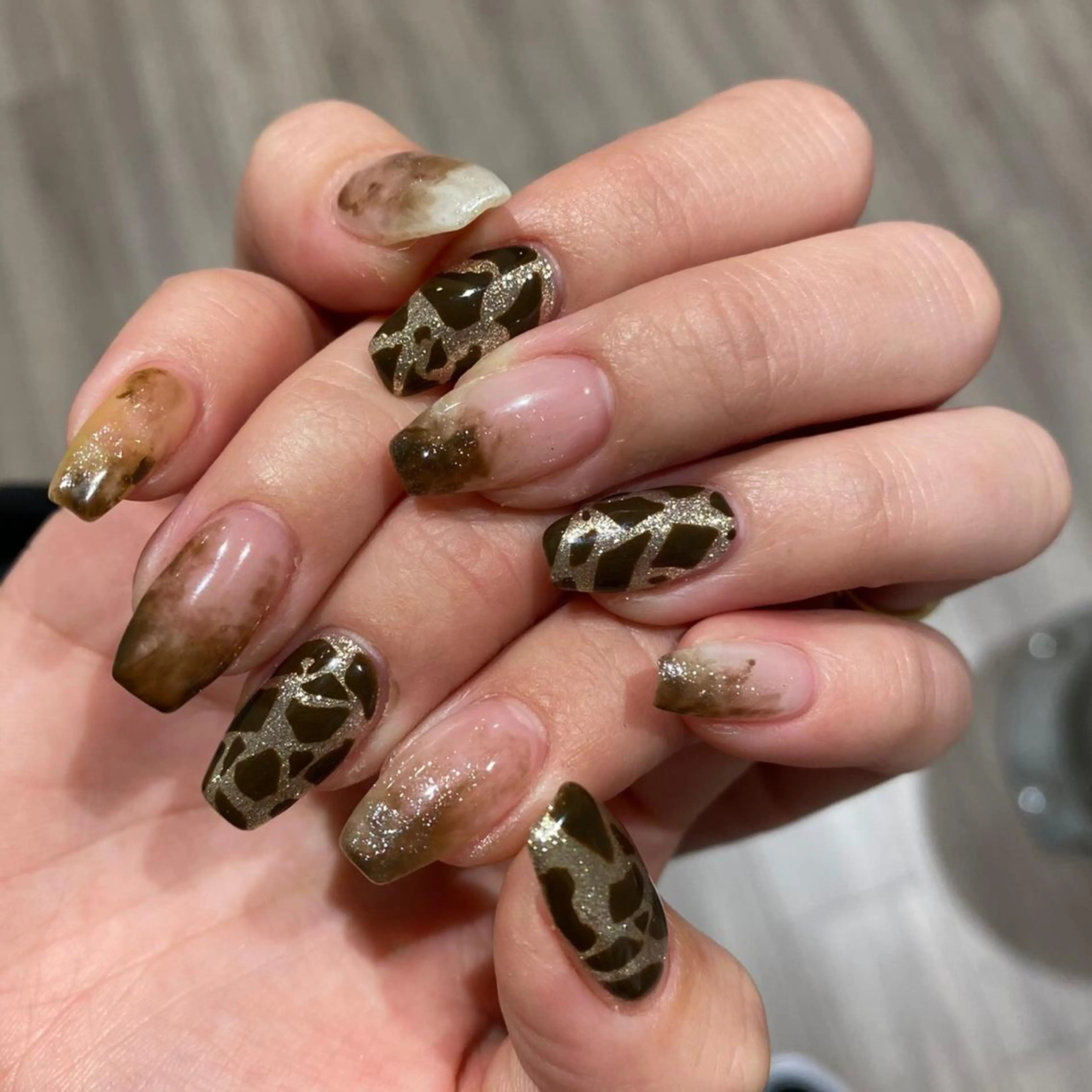 ネイル アートネイル キラキラネイル nail 1997のネイルデザイン