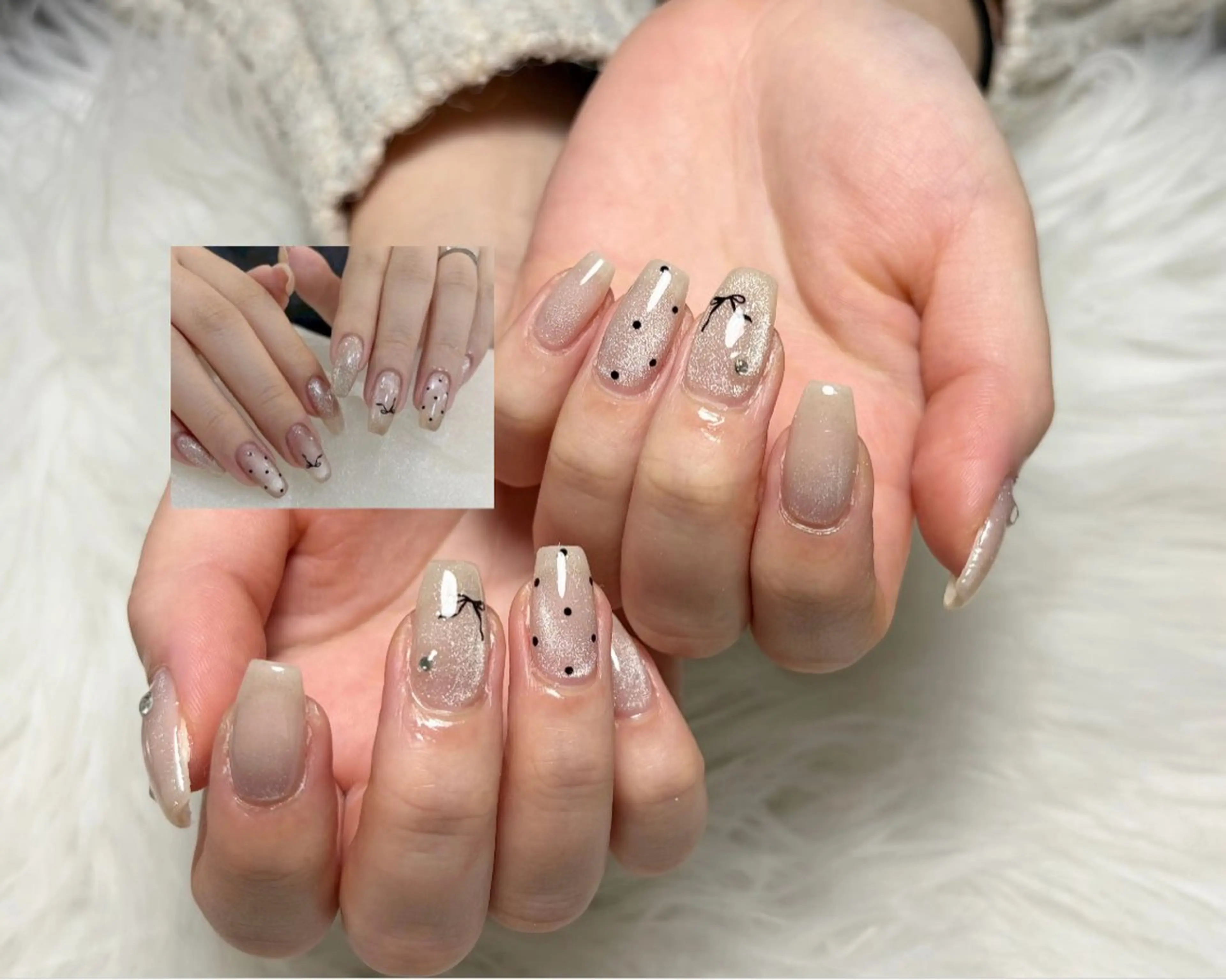 【90分】シンプル持ち込みデザイン🧸💝の写真