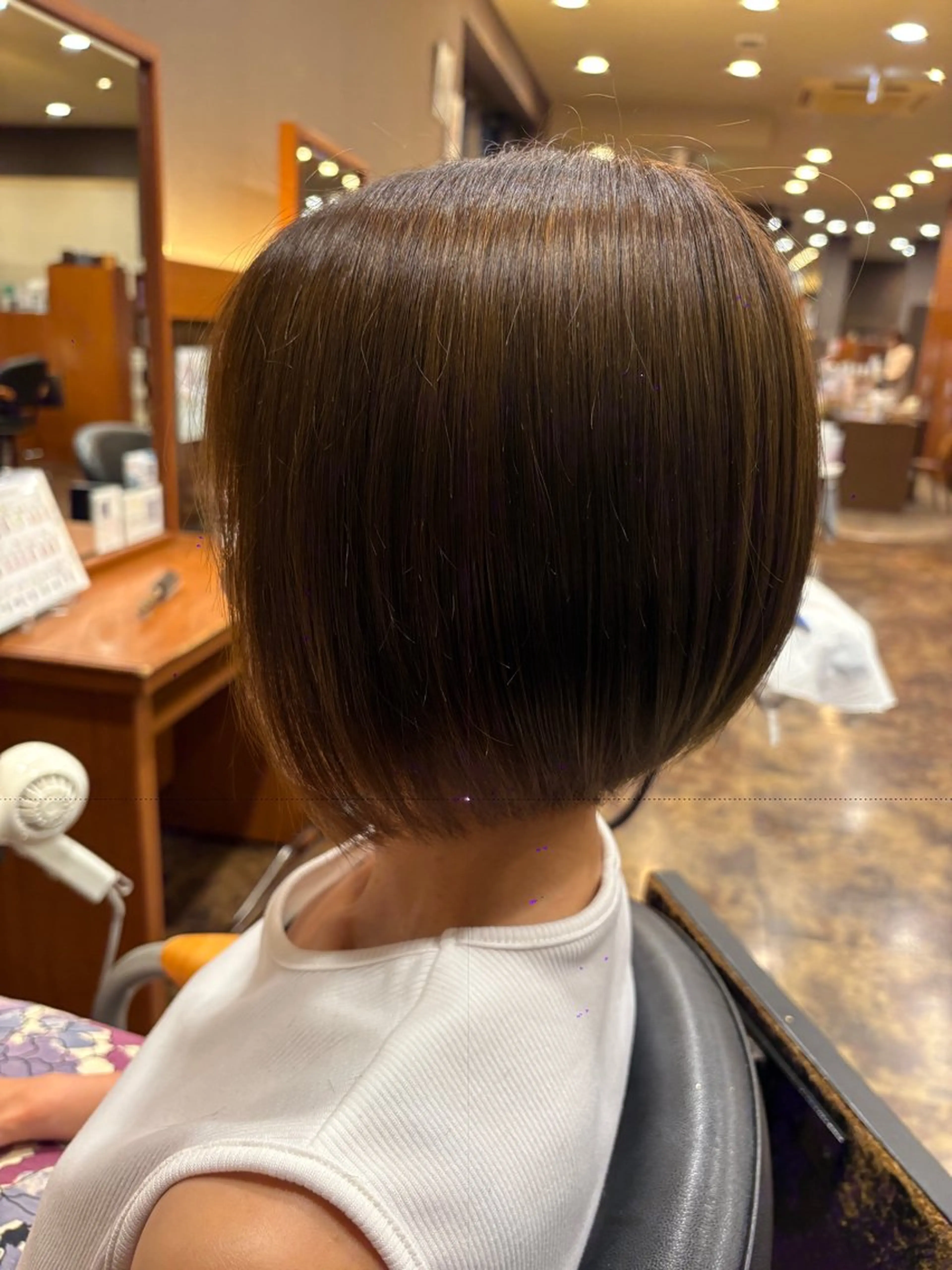 ショート カット 落合 ちりのヘアスタイル