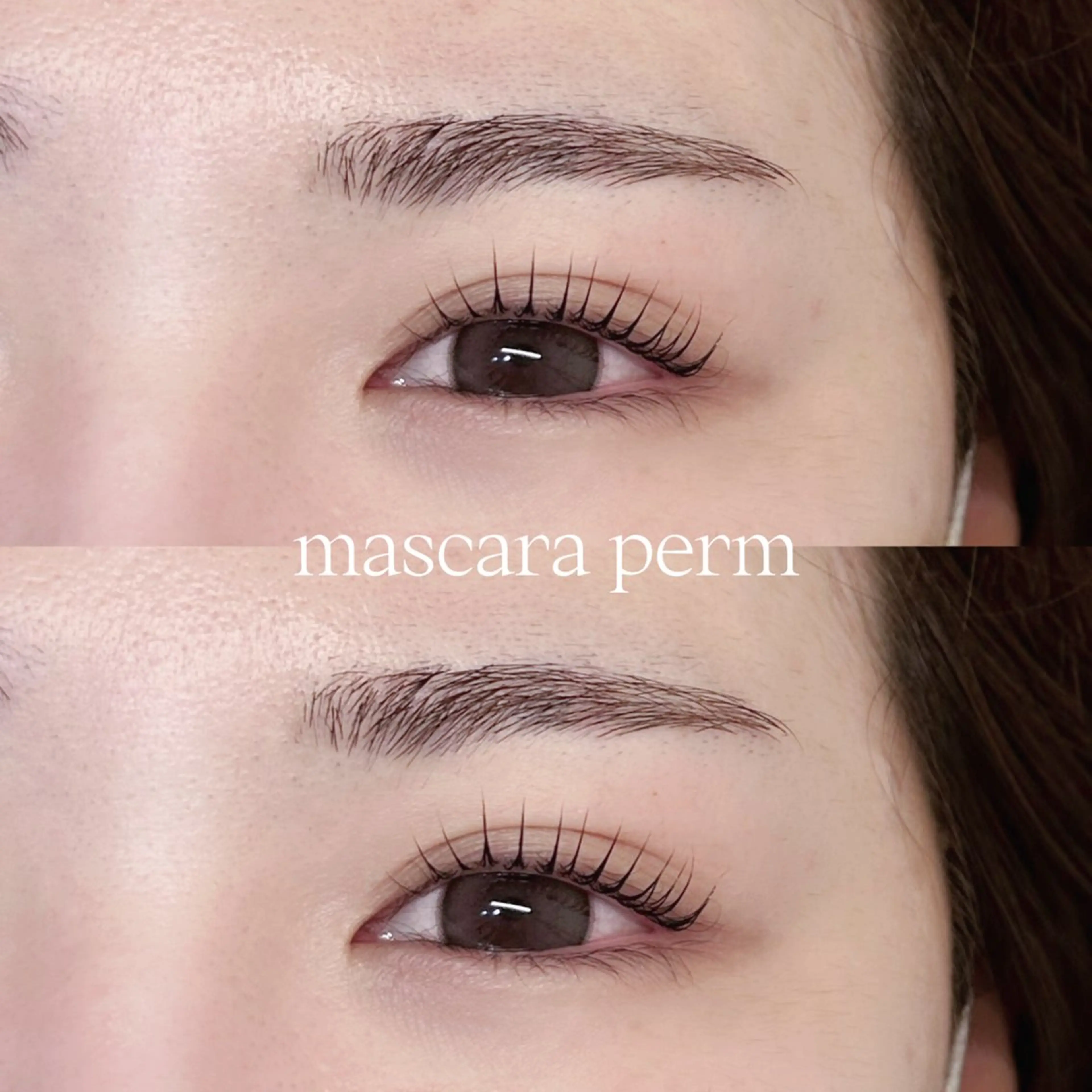 韓国風マスカラパーマ／濃密仕上げ×持続力◎の写真