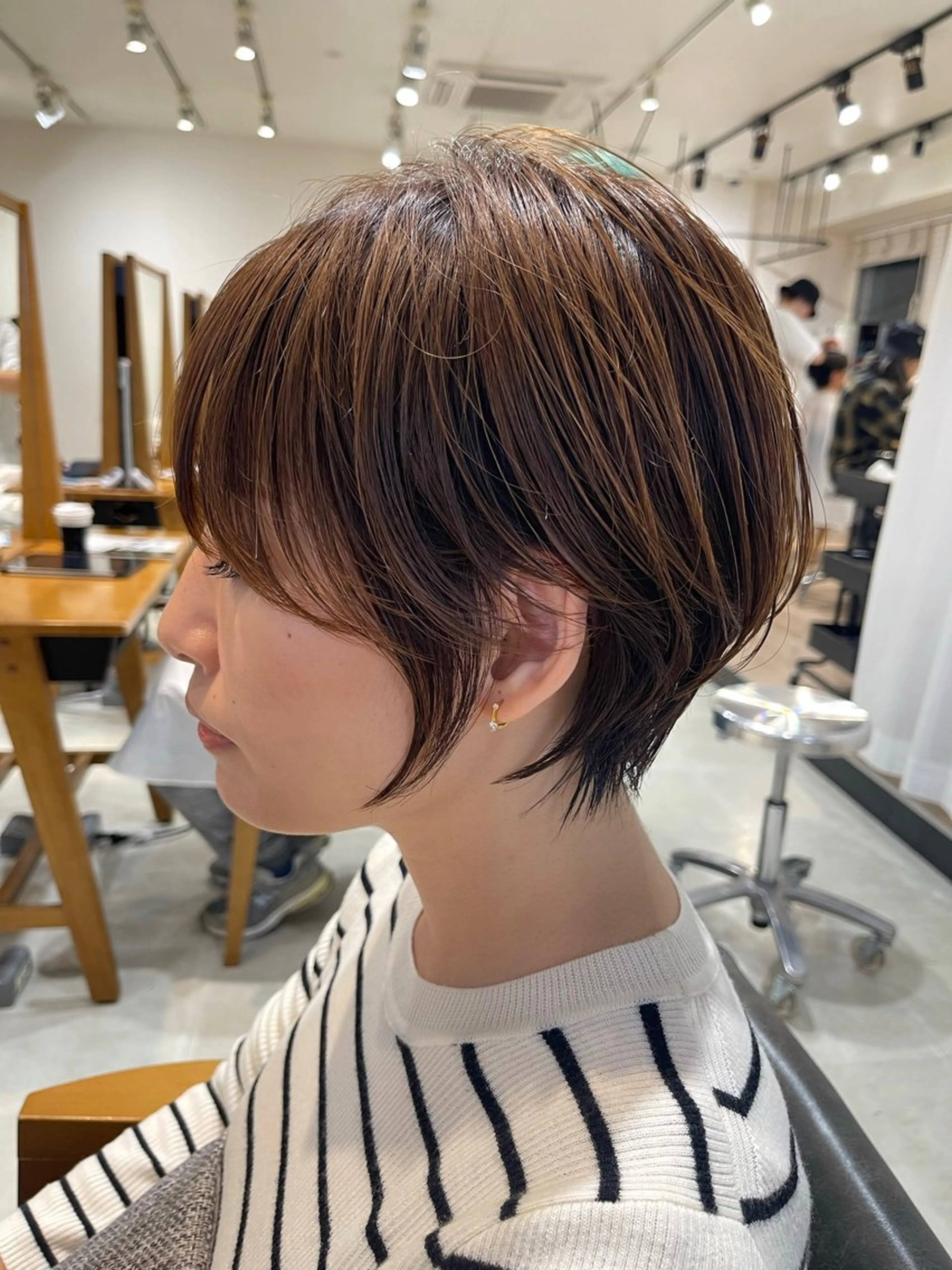 ショート カット トリートメント イメチェンカット✂️ 錦糸町佐藤店長のヘアスタイル
