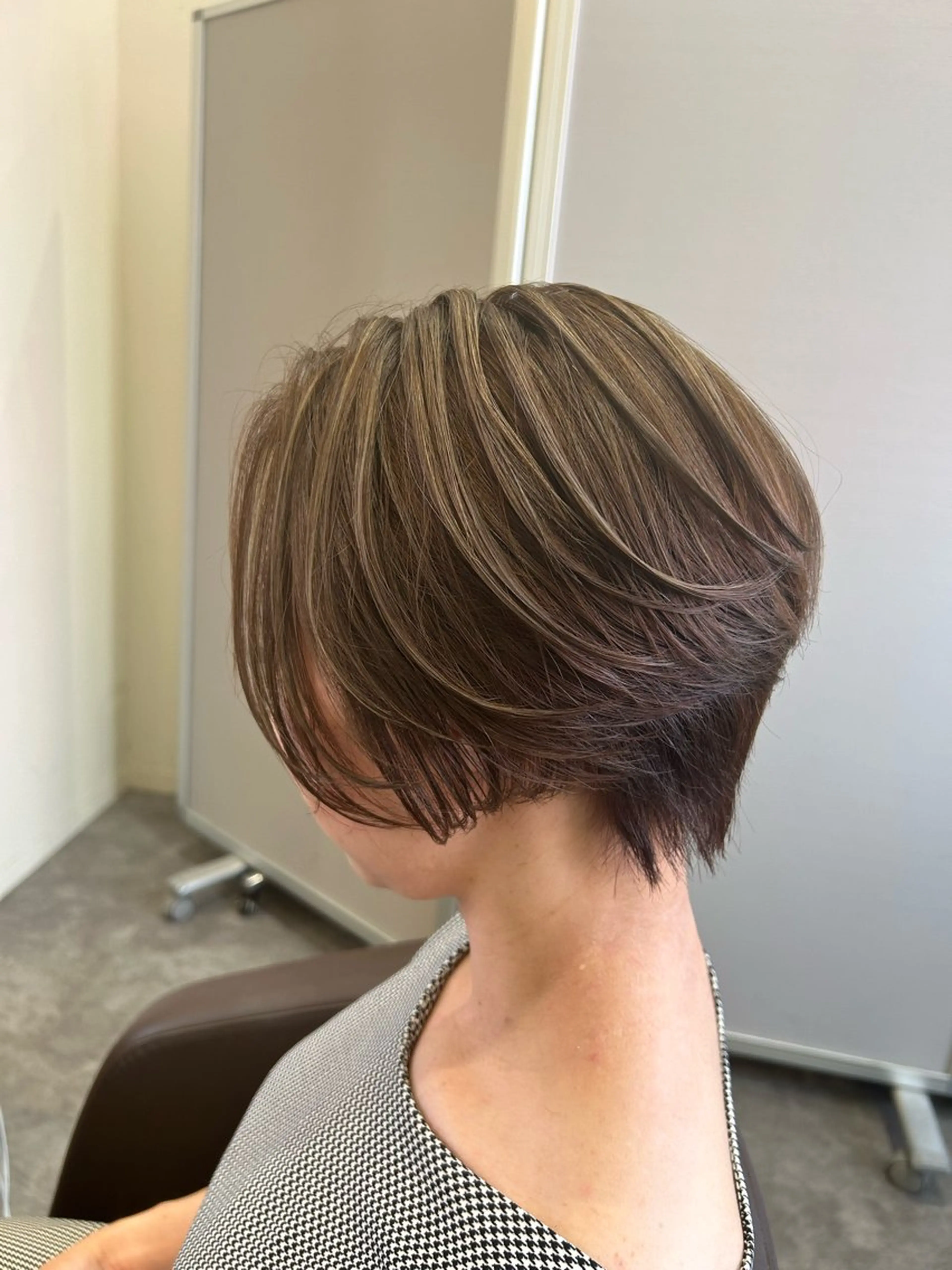 ショート ショートボブ ボブ ショートヘア カット ヘアカラー ショート ボブ横山真樹のヘアスタイル