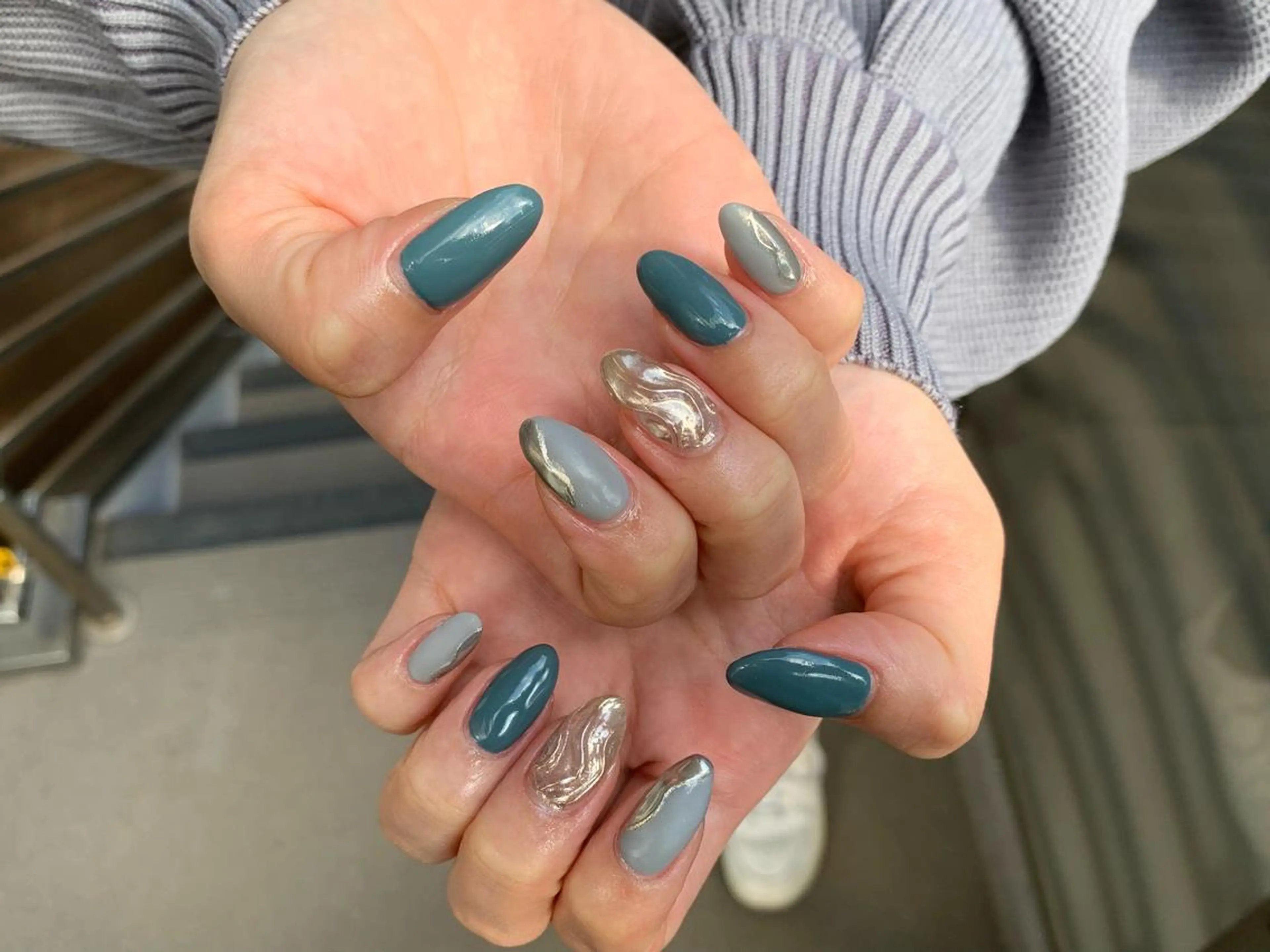 ネイル ニュアンスネイル マキノ ユイのネイルデザイン