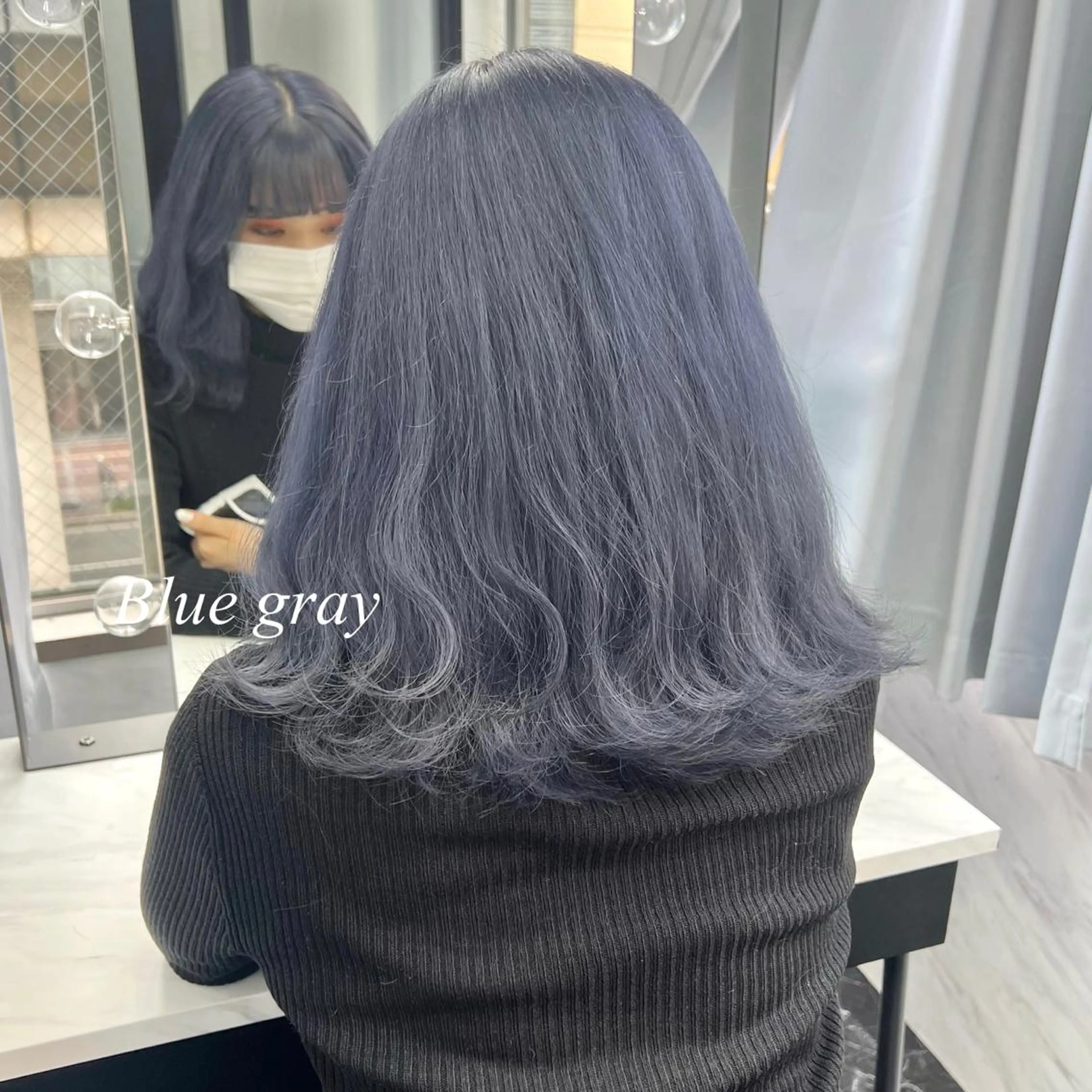 ミディアム カラー シールエクステ ハイトーンカラー エクステ ヘアカラー トリートメント シールエクステ特化 ハイトーン、NANAのヘアスタイル