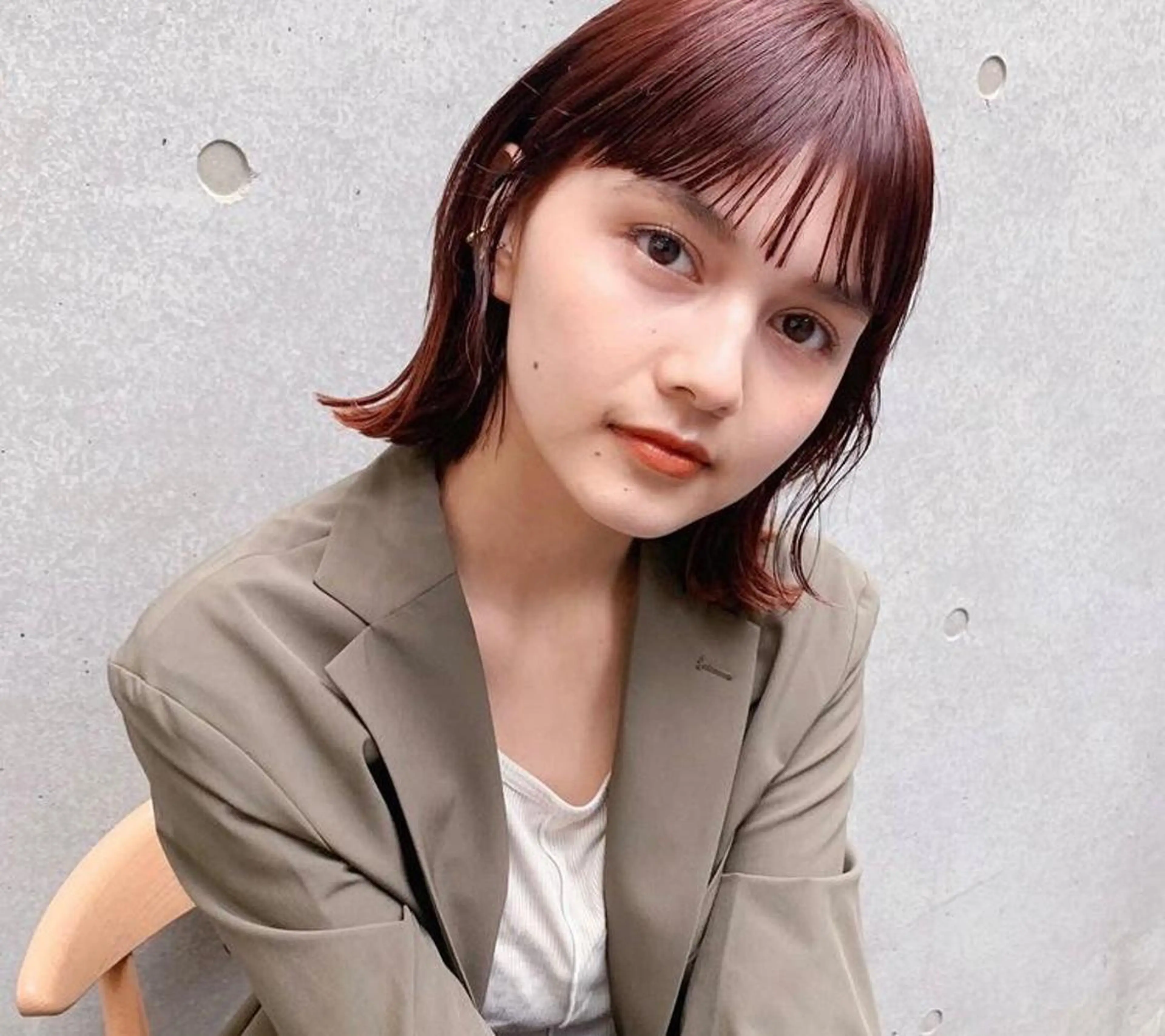 ミディアム カラー HAIR MAKE miel所属・🫧透明感カラー🫧 SHINSEIのヘアスタイル