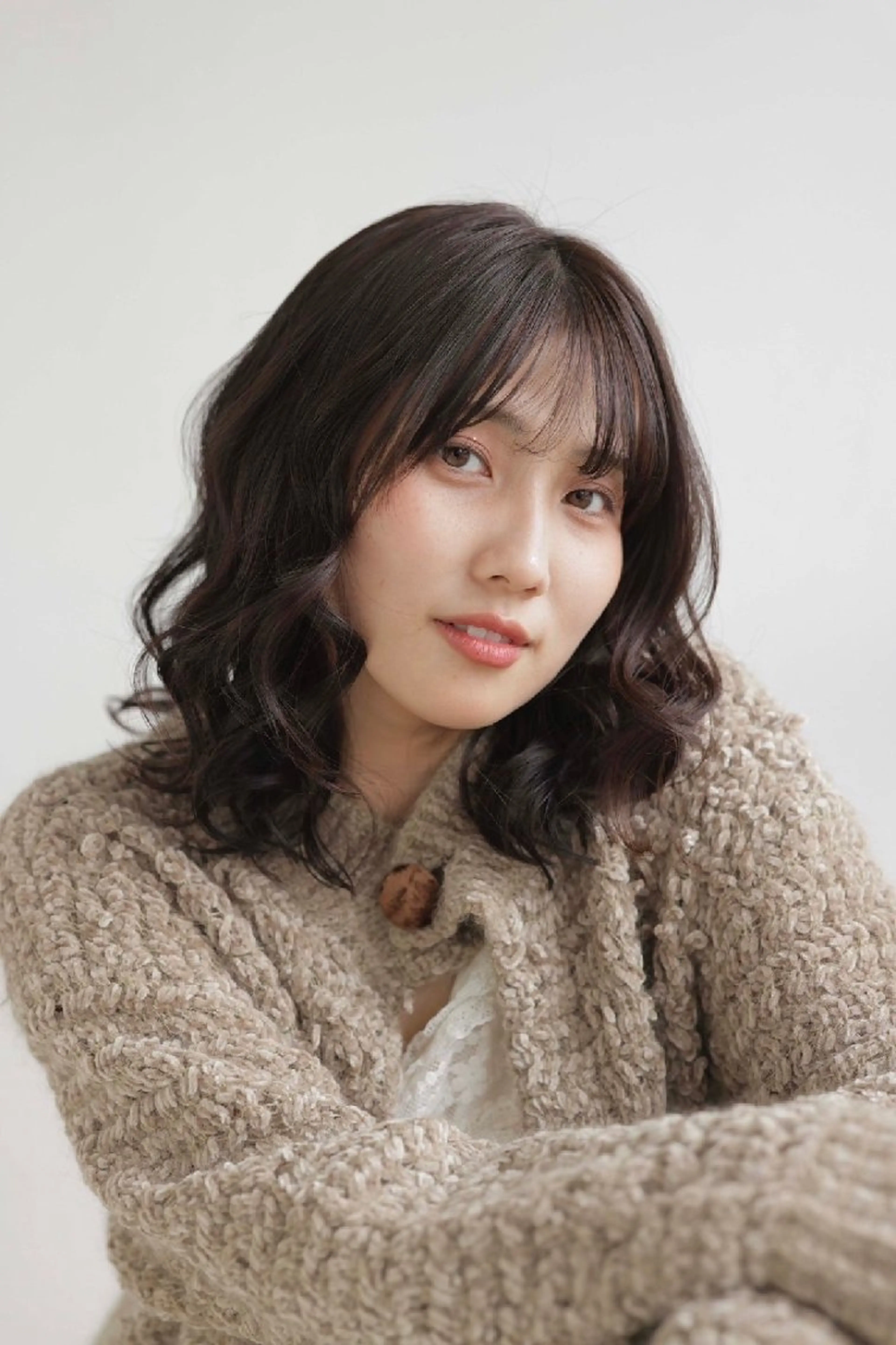 カラー 束感まつぱ🥑🤍 NATUKI🤍のヘアスタイル