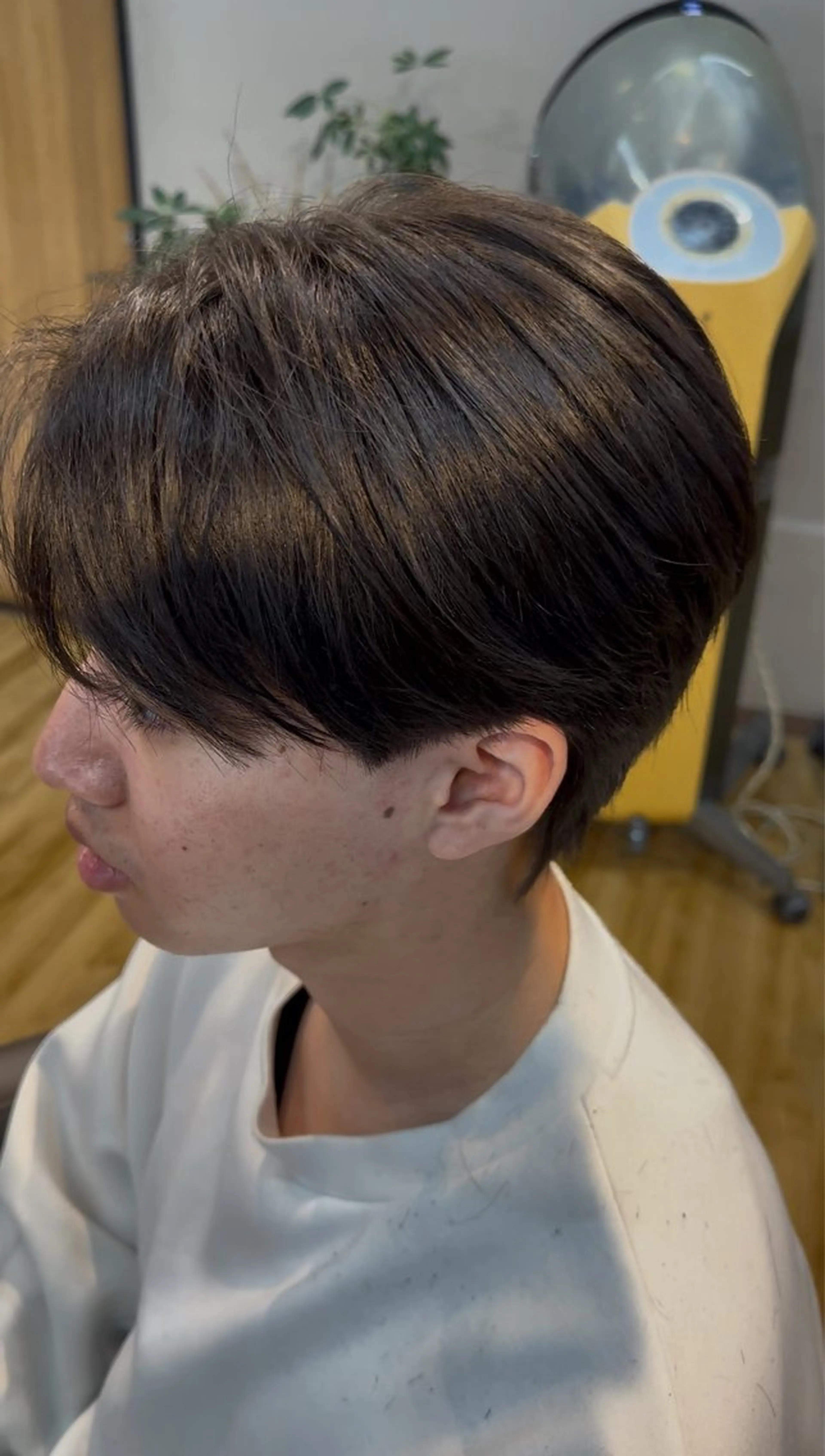 メンズ arika オケシ　リョウダイのヘアスタイル