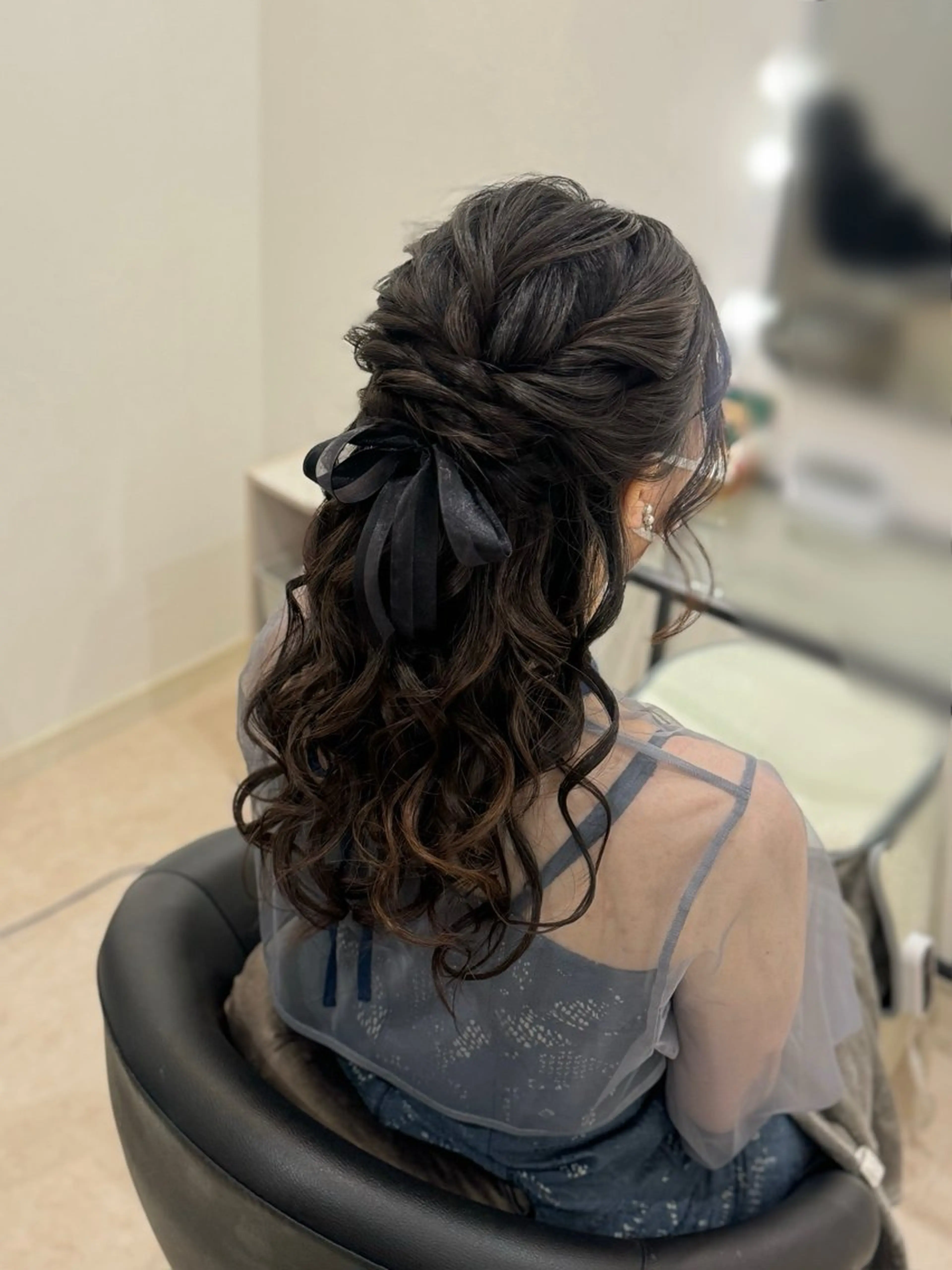 ヘアアレンジ ヘアセット Mikazuki オーナーTeradaのマツエク・マツパデザイン