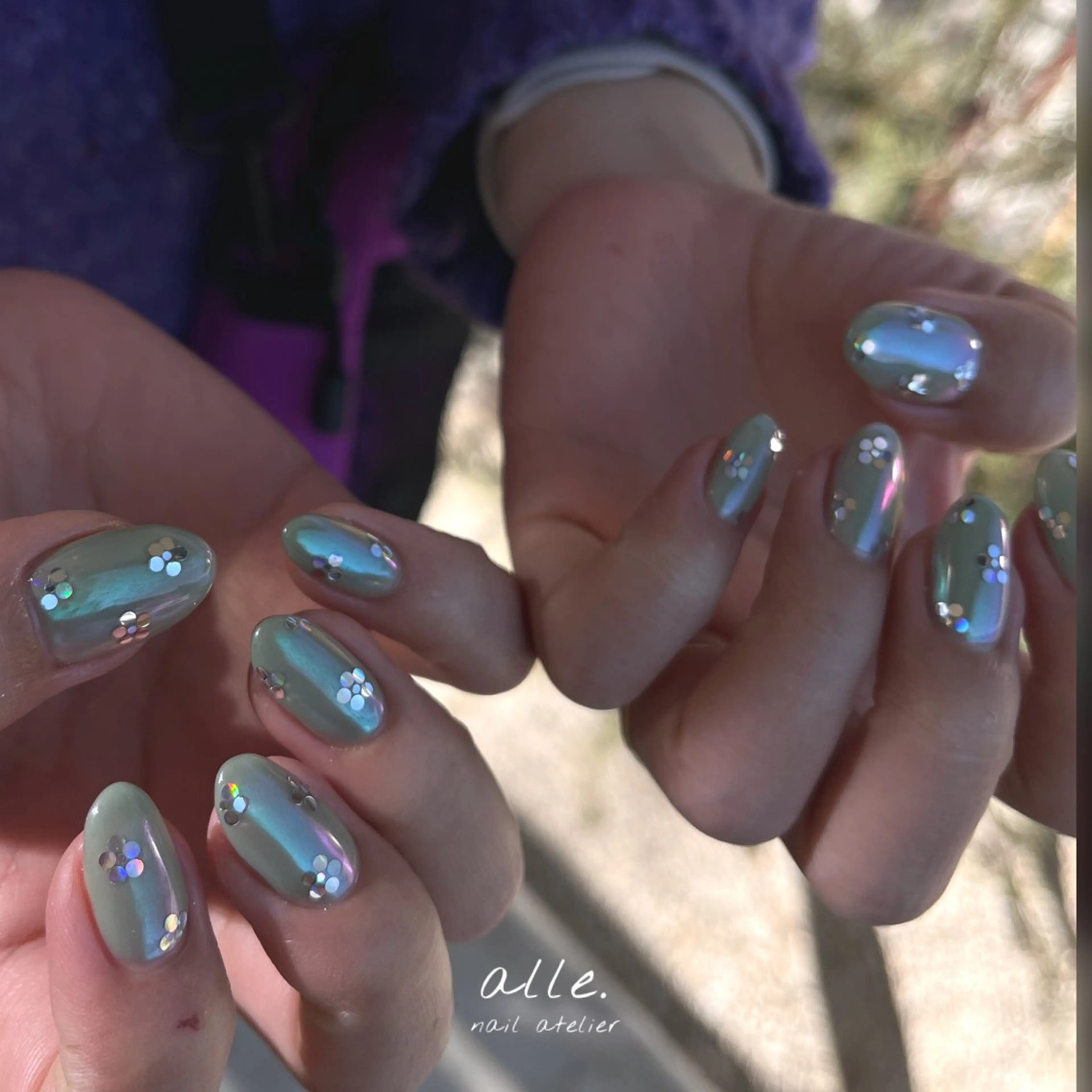 ネイル ハンドネイル atelier alle.のネイルデザイン