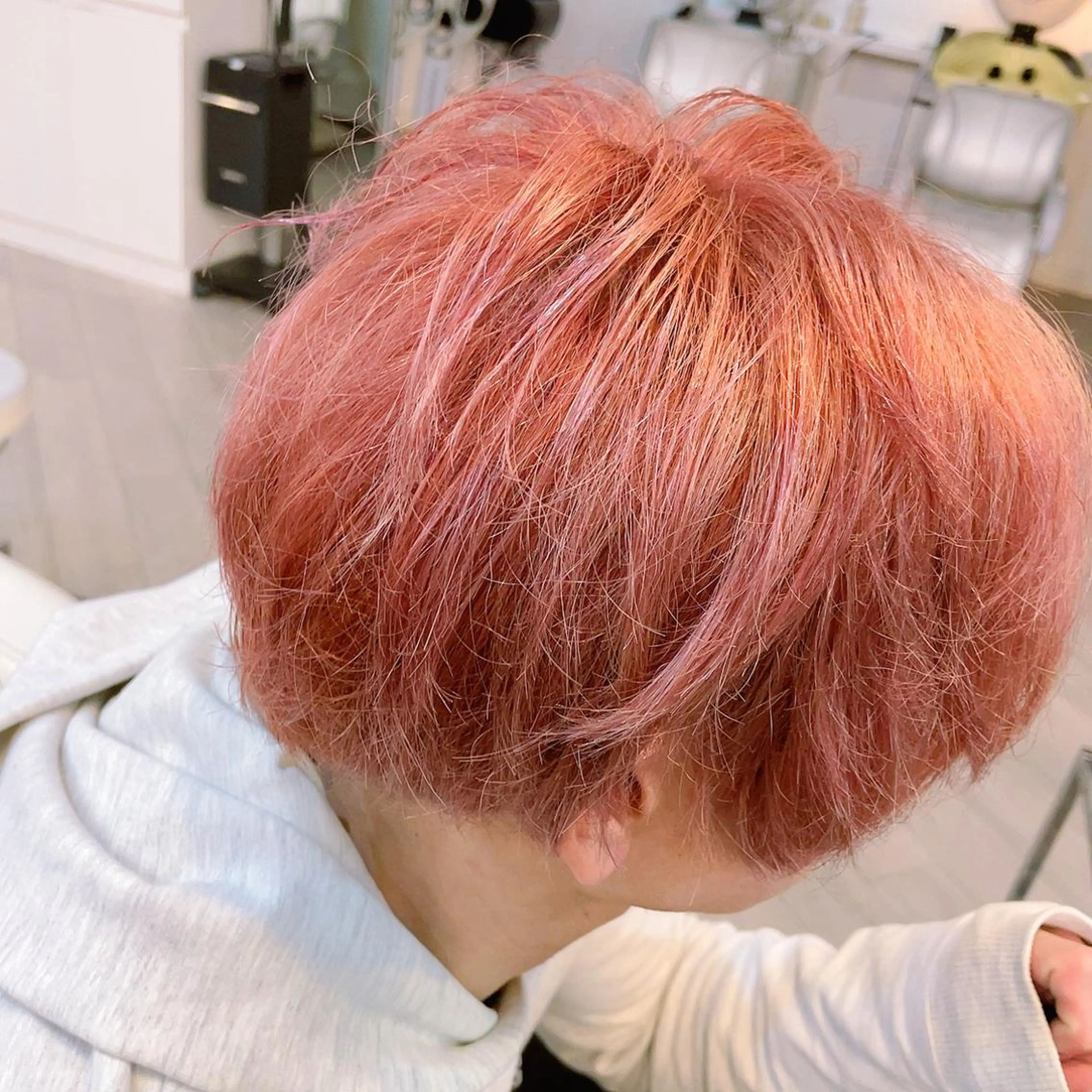 カラー メンズ 平原 沙耶のヘアスタイル