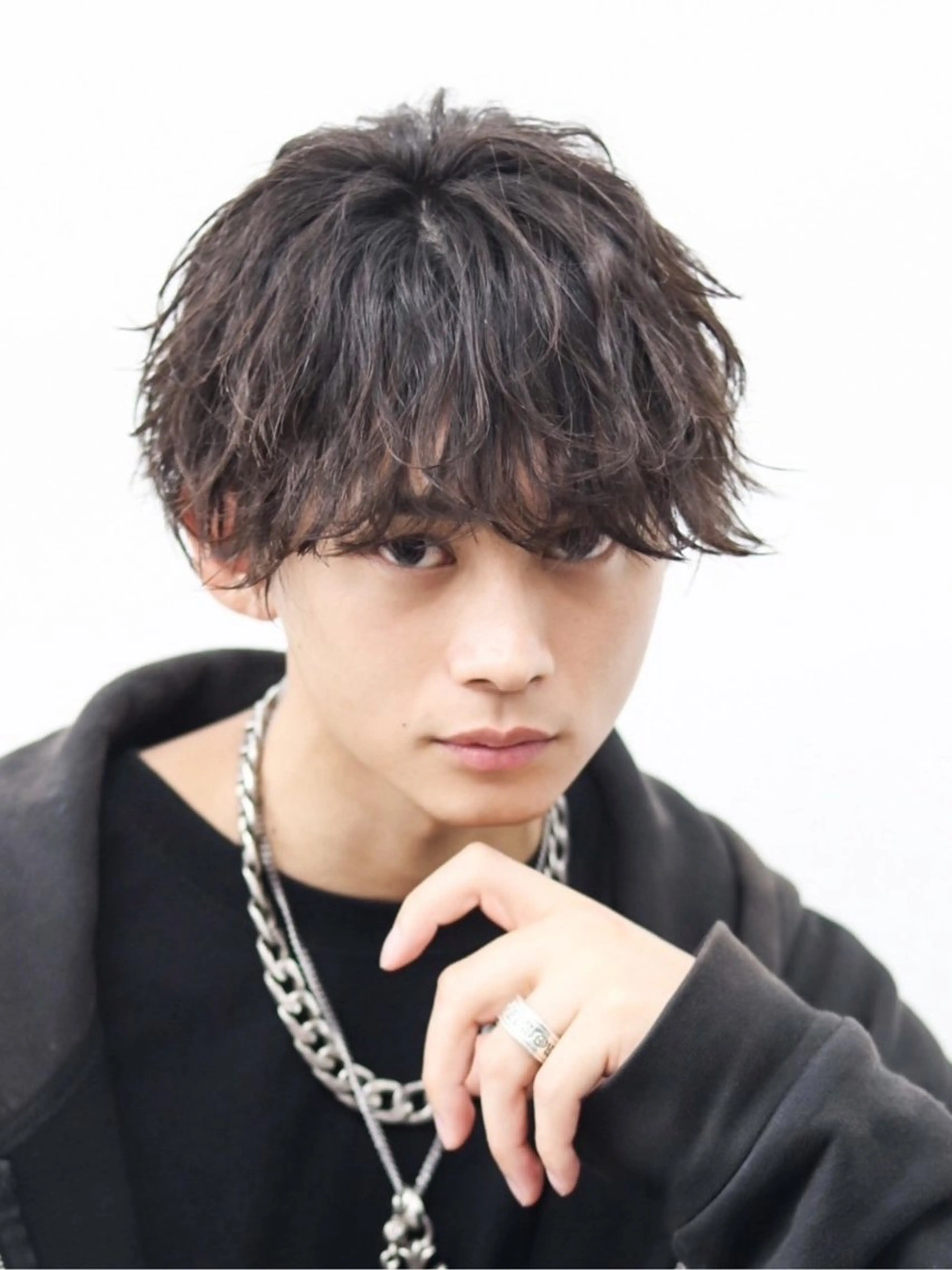 パーマ メンズ カット パーマ パーマ職人🔥／短髪 執行役員／YUTAのヘアスタイル