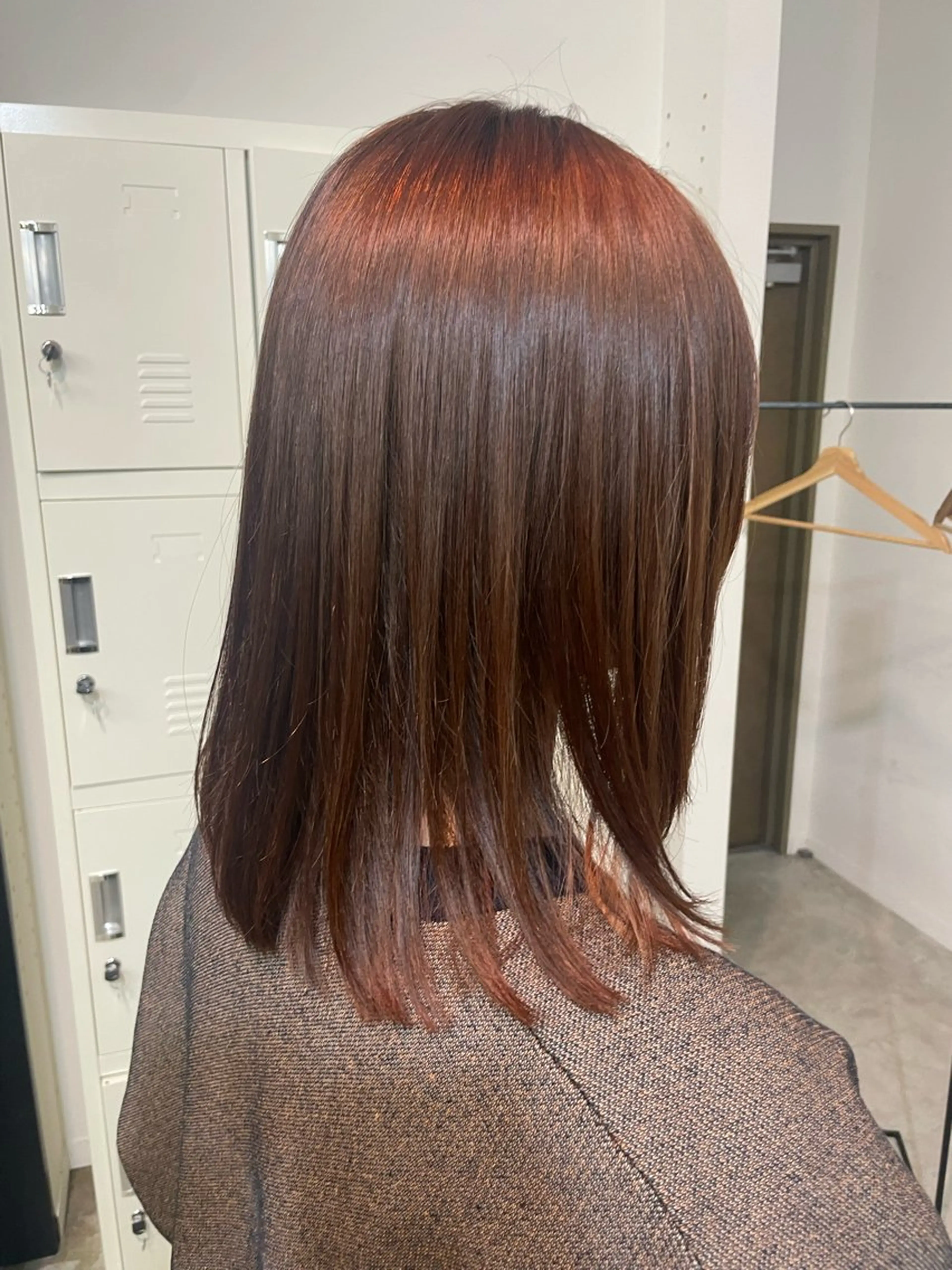 ミディアム 酸性ストレート カット 縮毛矯正 トリートメント 🌀メンズパーマ/ ケアパーマ🌀啓真のヘアスタイル