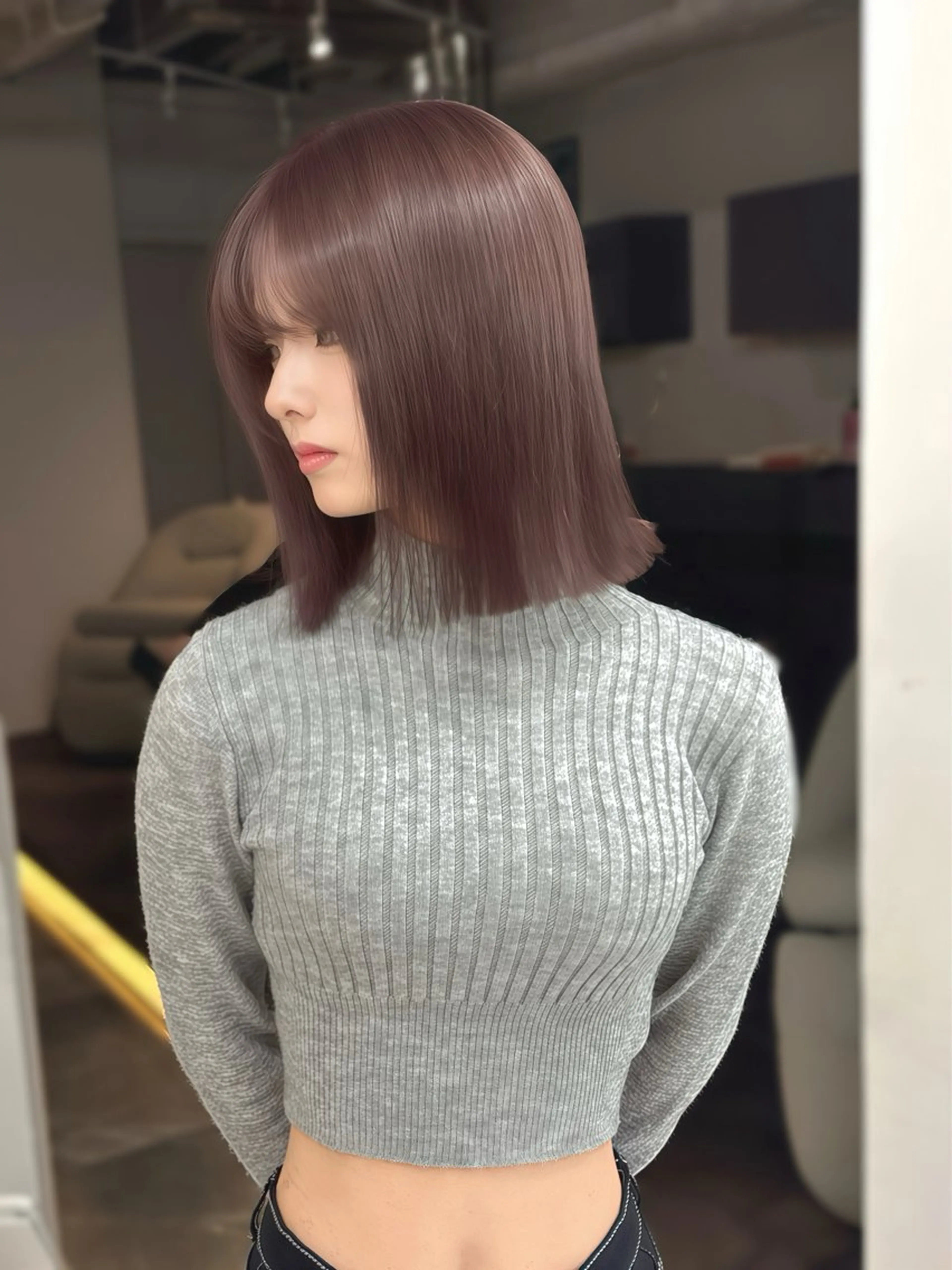 ショート カラー カット ヘアカラー トリートメント ヘアセット 栄美容師/kiti /ボブ/ケントのヘアスタイル