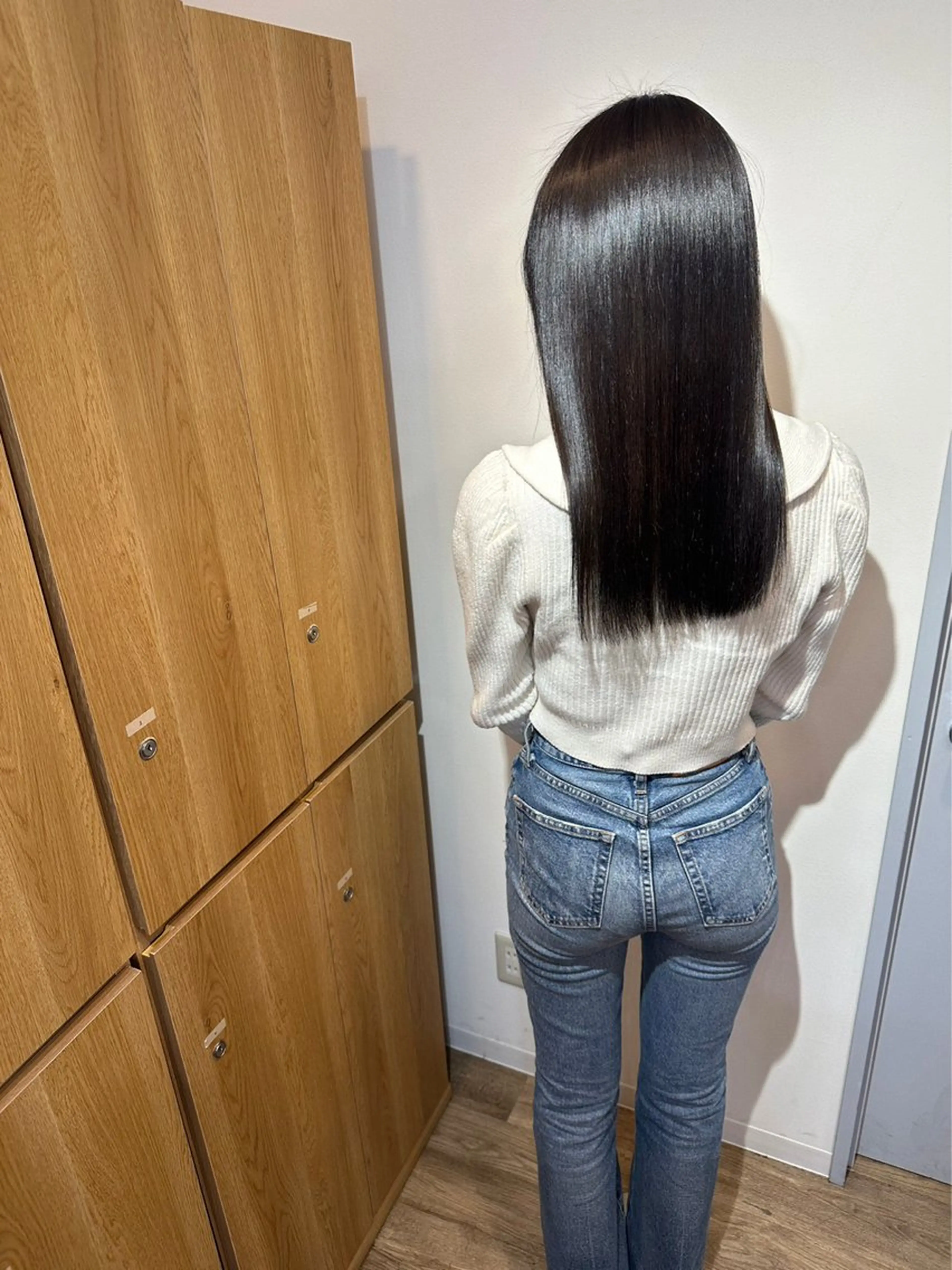 ロング カラー 髪質改善 縮毛矯正 神戸ボブ✂️ ioe三宮/田 伸佳のヘアスタイル