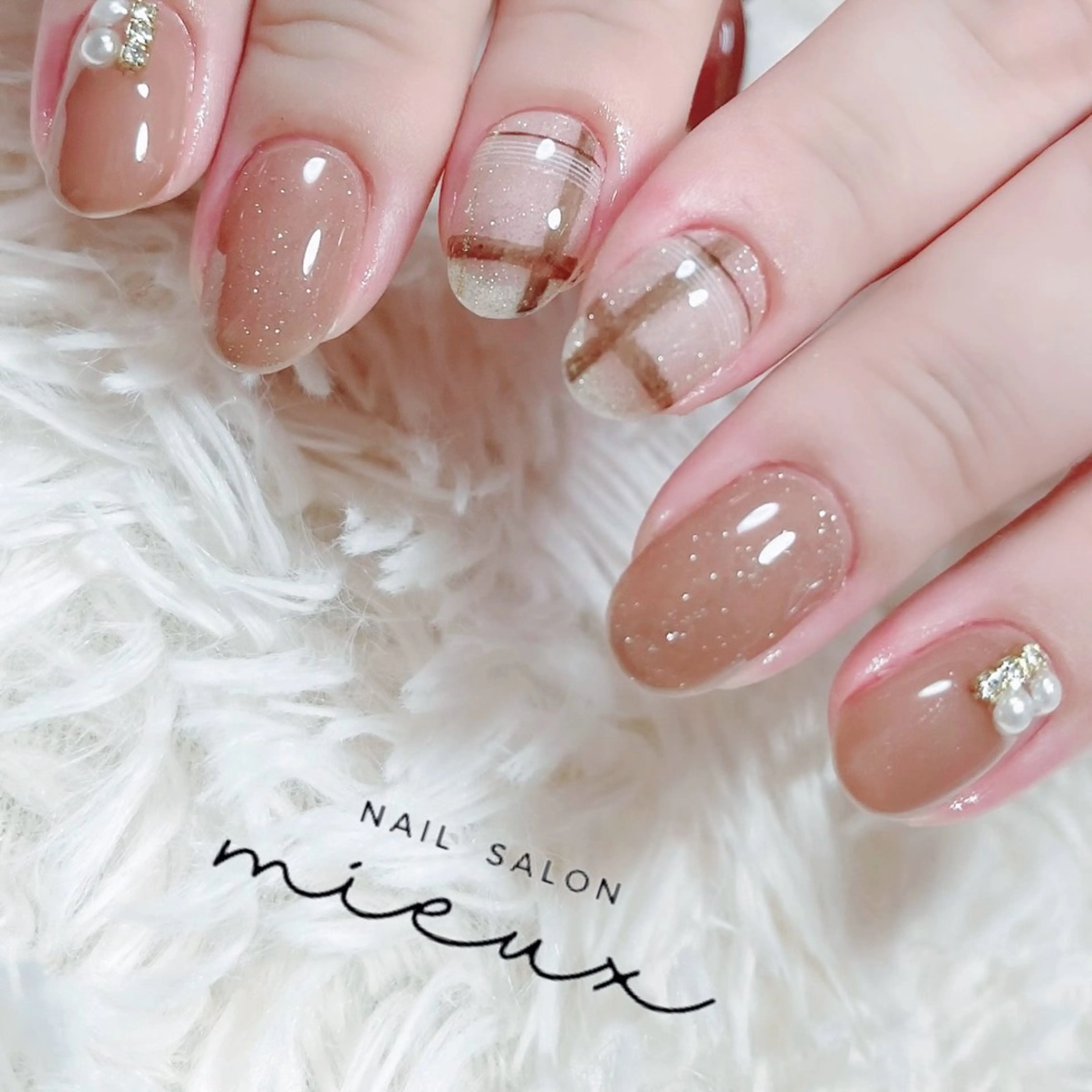 ネイル ハンドネイル nailsalon mieuxのネイルデザイン