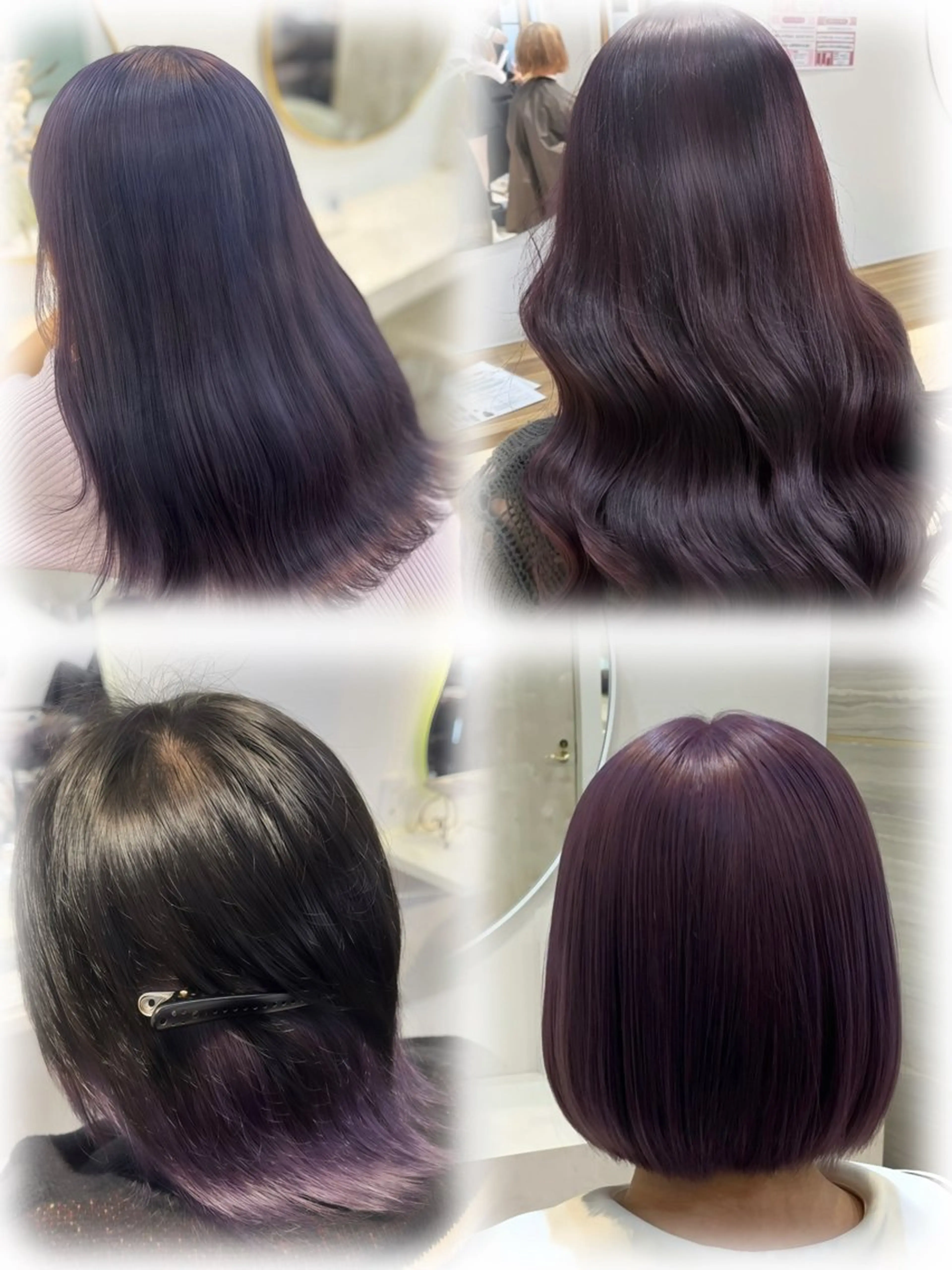 セミロング カラー ヘアカラー トリートメント せいと/レイヤー/ ハイトーン/艶髪のヘアスタイル