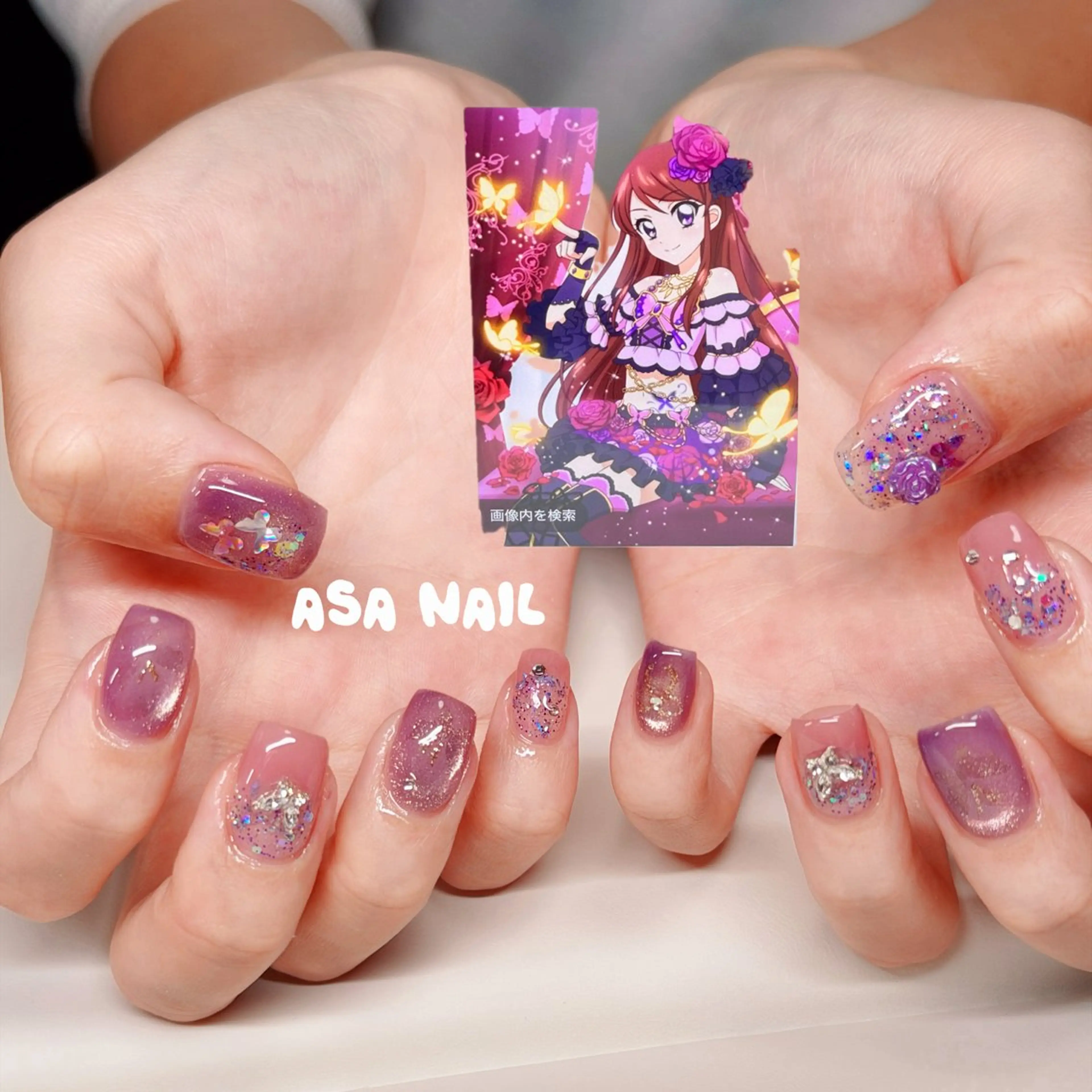 ネイル ハンドネイル Asa Nail 亀戸 平井のネイルデザイン