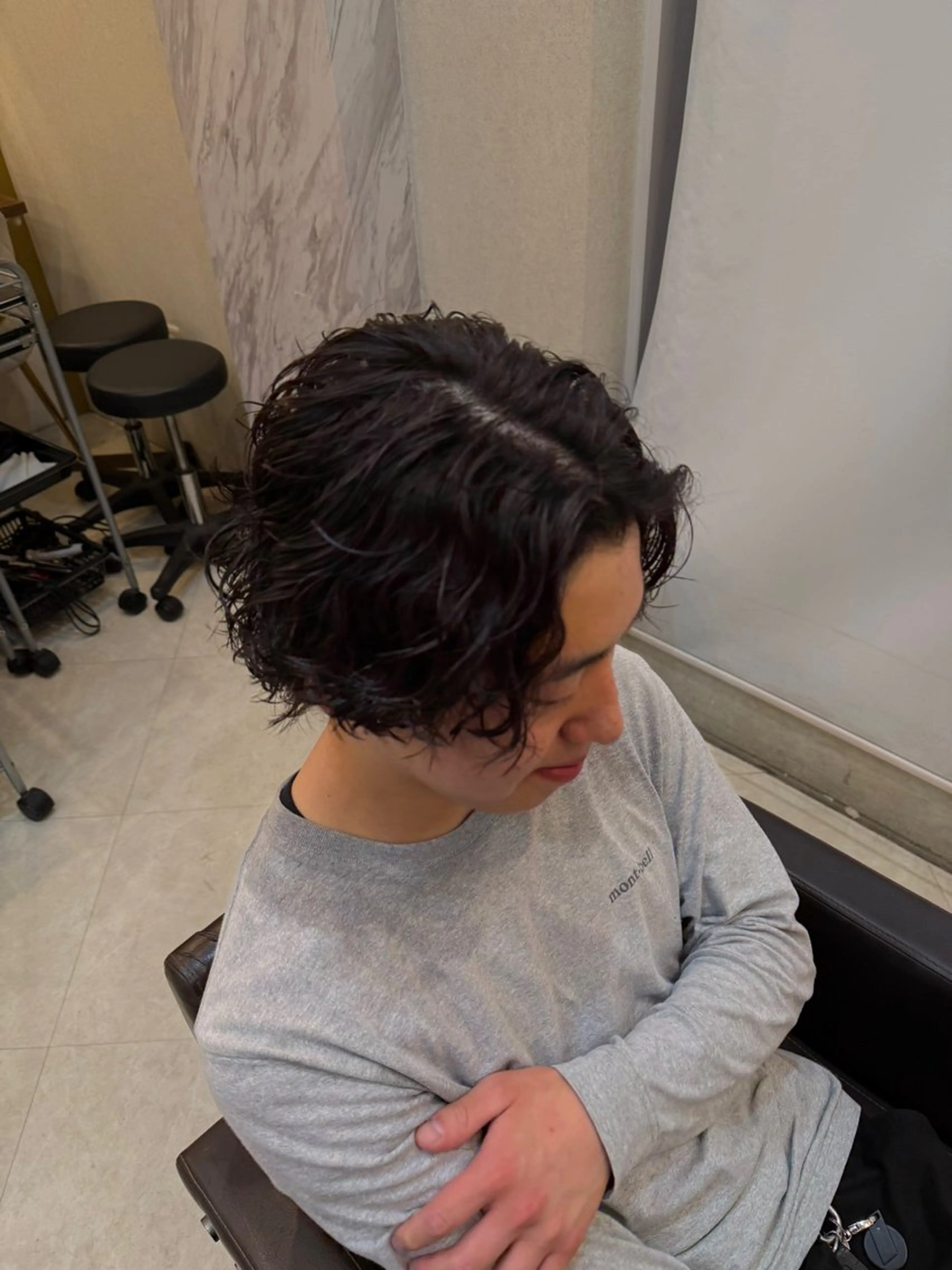 メンズ メンズパーマ カット パーマ クラサワ オトのヘアスタイル