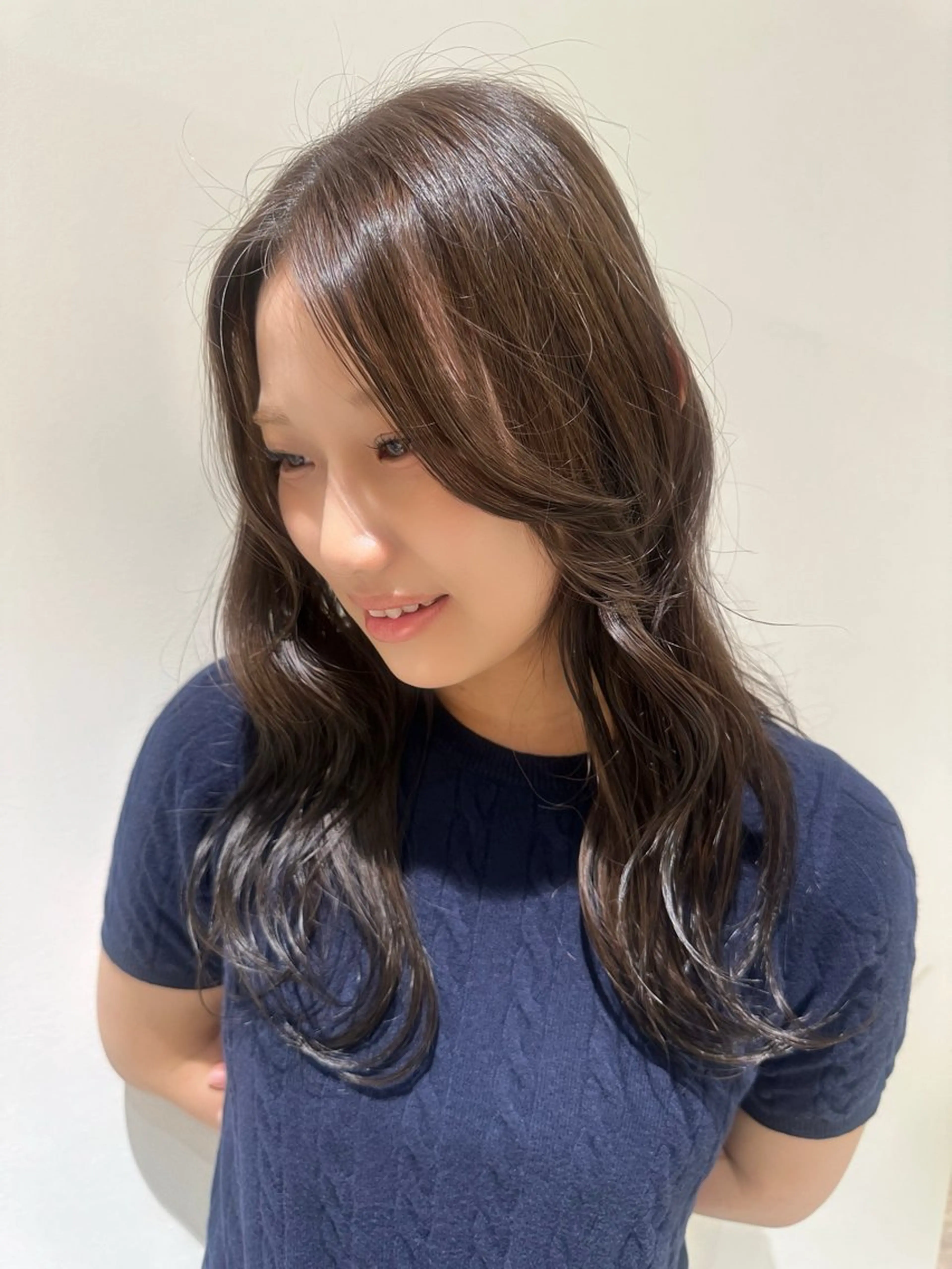 【やわらか透明感カラーならこれ🥣】ブリーチなしダブルカラー✨️の写真