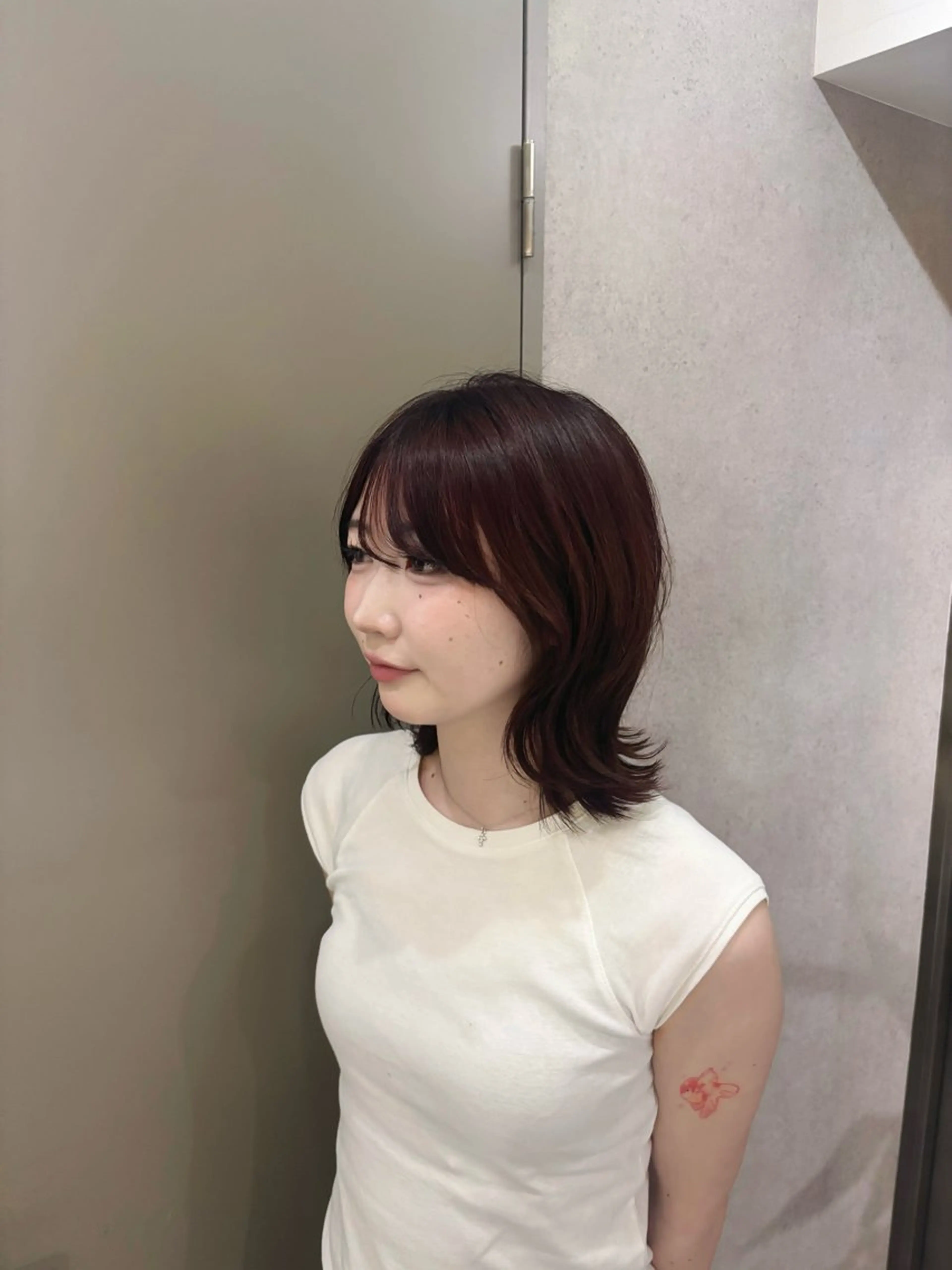 ミディアム ヘアカラー 𝑯𝒂𝒏𝒂🎀 colorlistのヘアスタイル