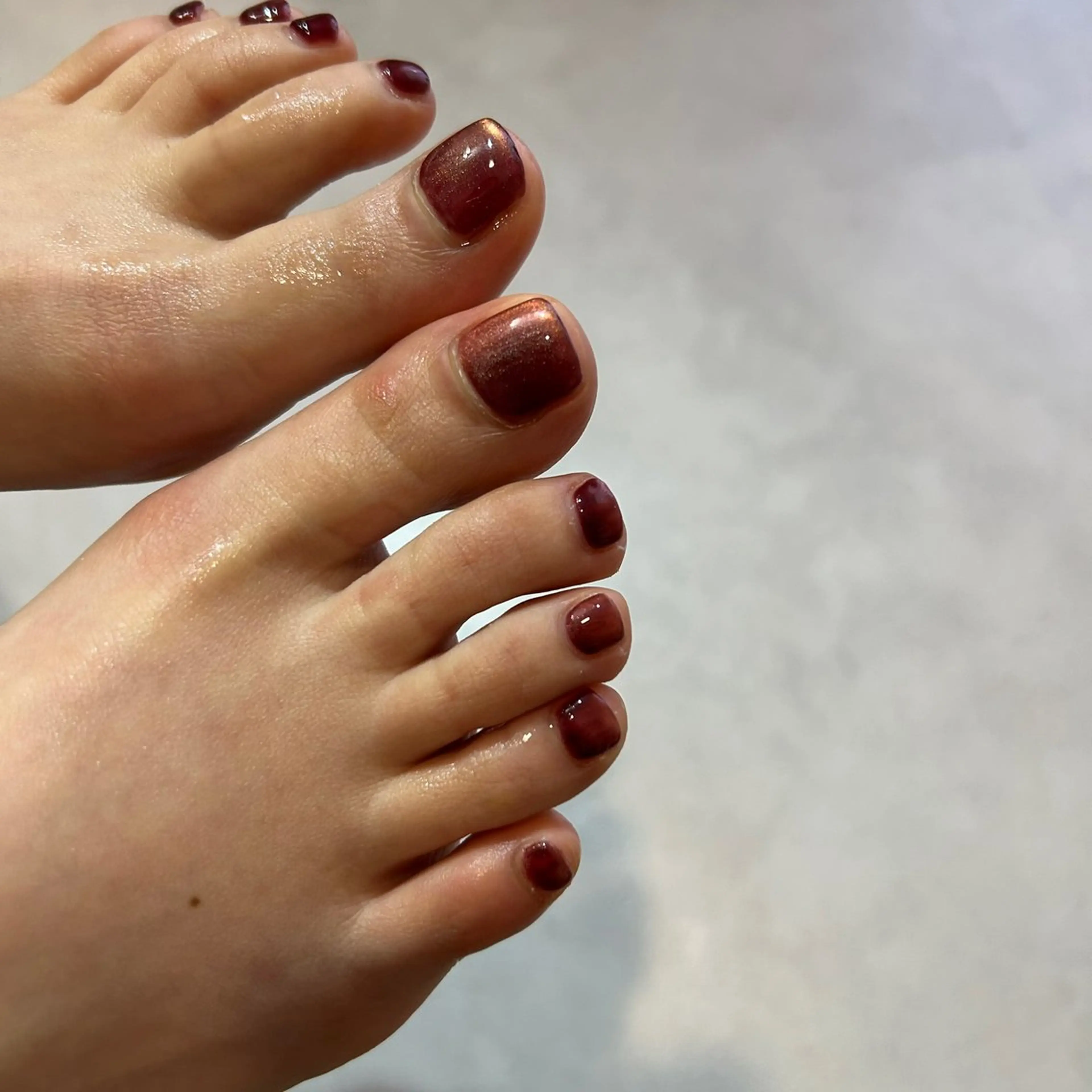 【フット｜上品マグネットorフラッシュ×爪美容液ケア】オフ有り✨ 4月最終特別価格✨の写真