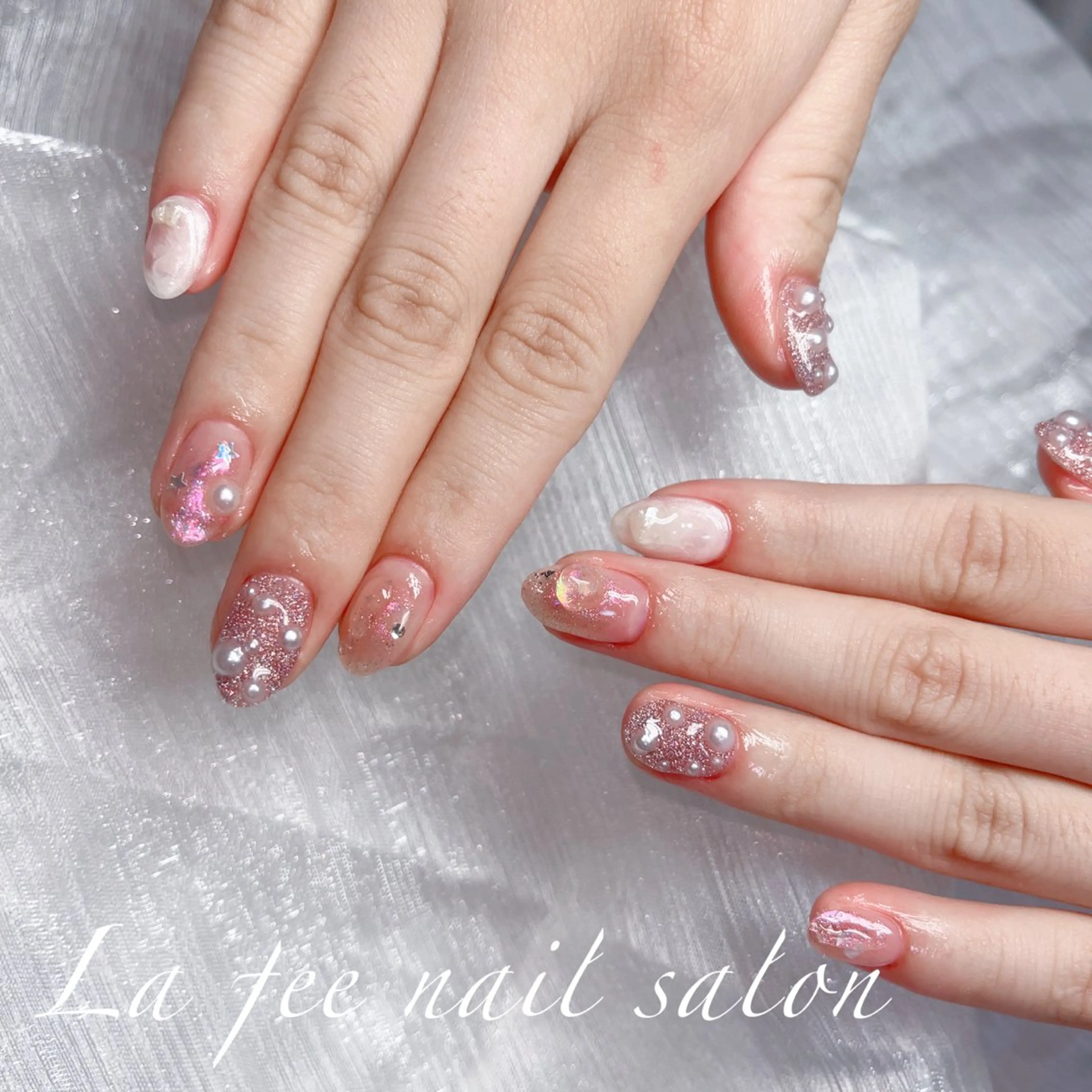ネイル ハンドネイル ハンドケア La feeのネイルデザイン