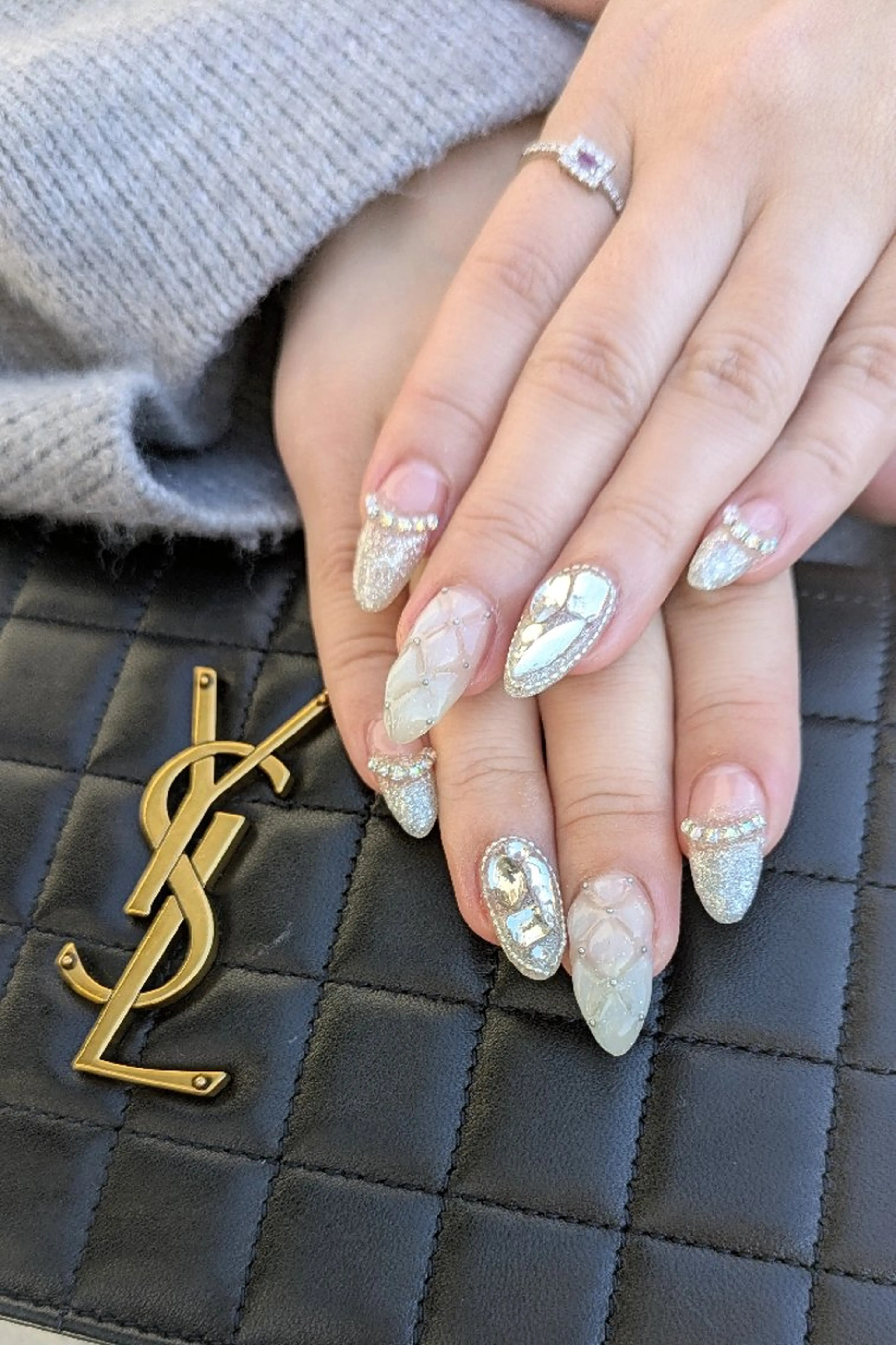 ネイル 持ち込み シンプルネイル ハンドネイル m&pPrivate nailsalonのネイルデザイン