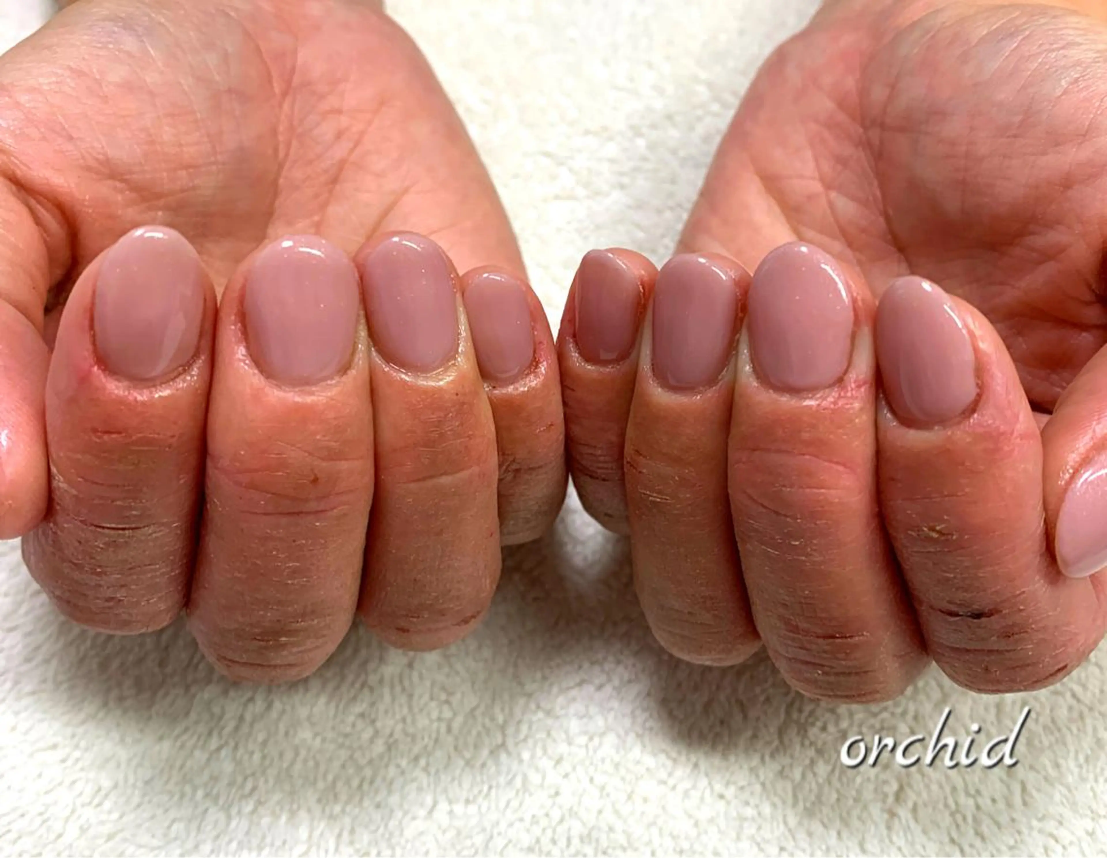 ネイル ハンドネイル フットネイル orchid ♡オーキッドのネイルデザイン
