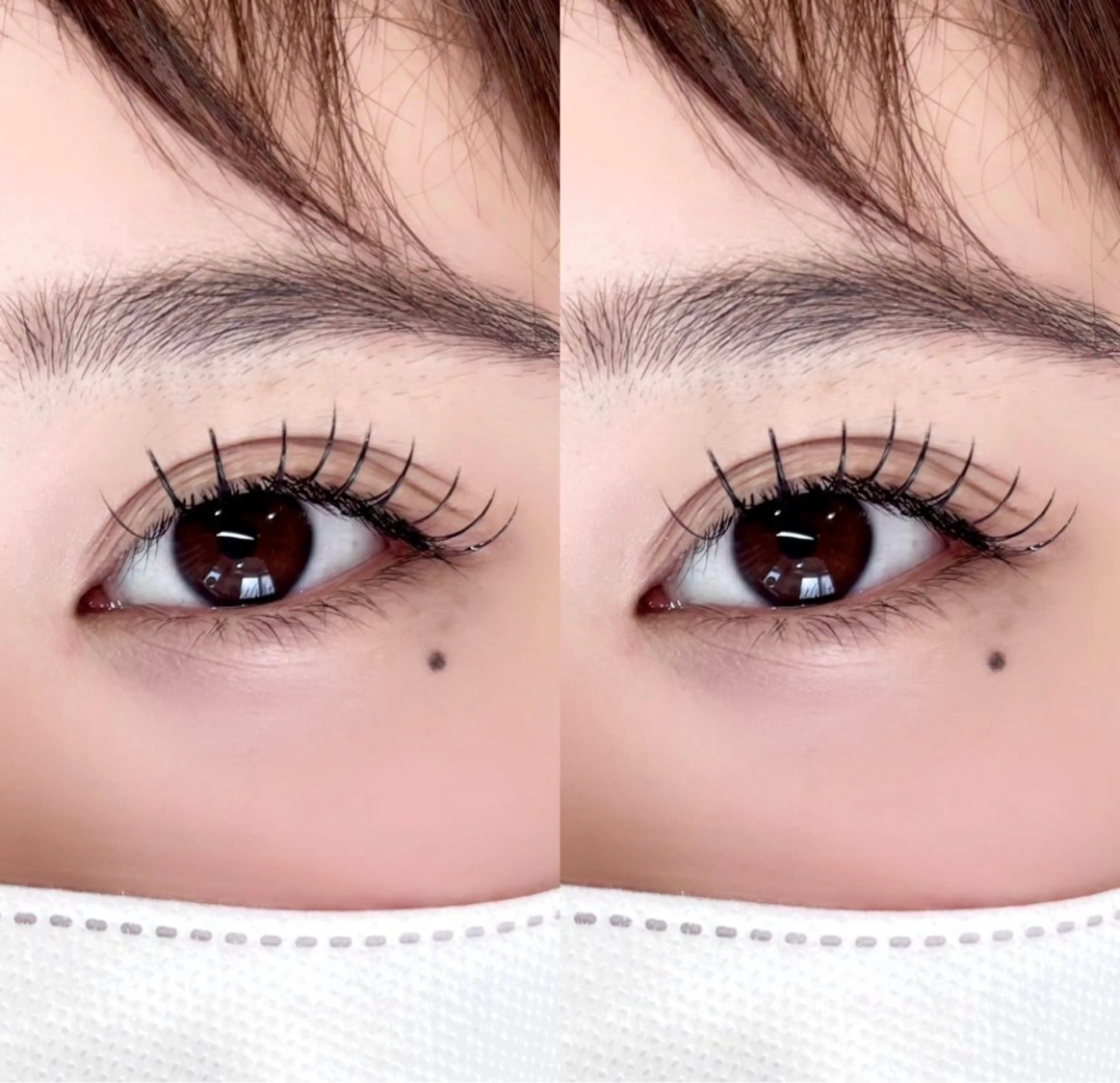 LEDエクステ80本🍋🧡の写真